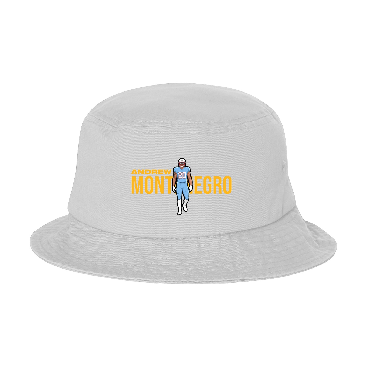 Bucket Cap — Player Name in White