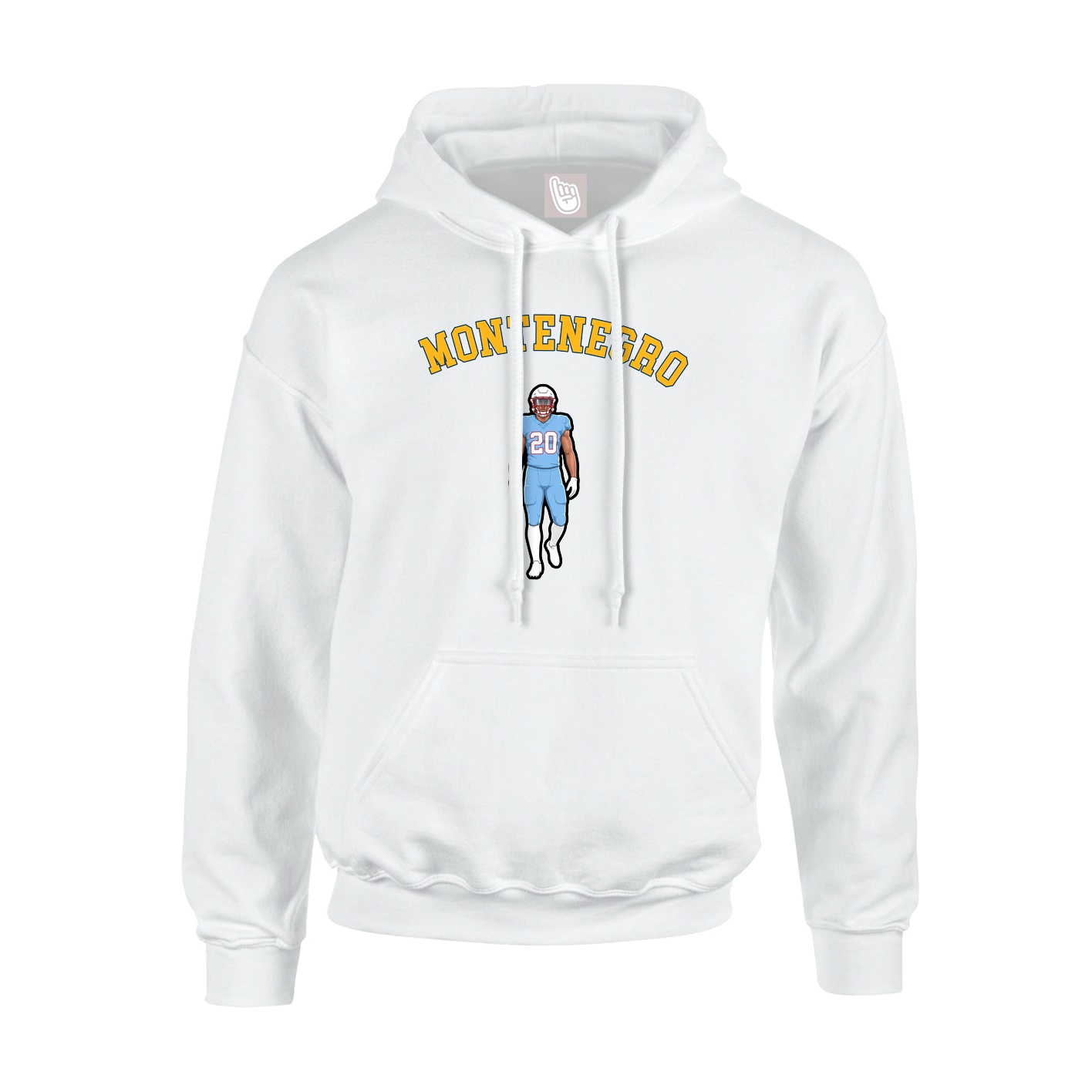 Youth Hoodie — Shirsey Arch in White