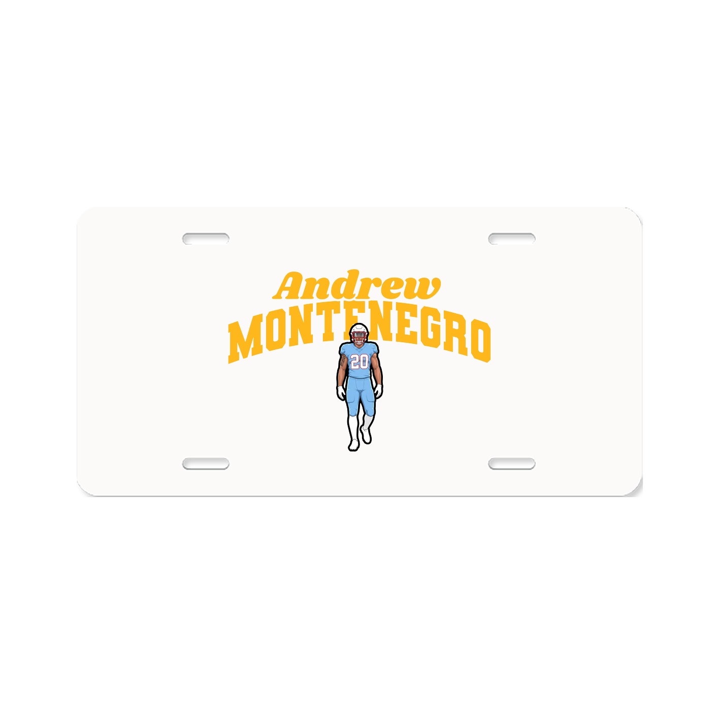 License Plate — Signature Arch in Classic