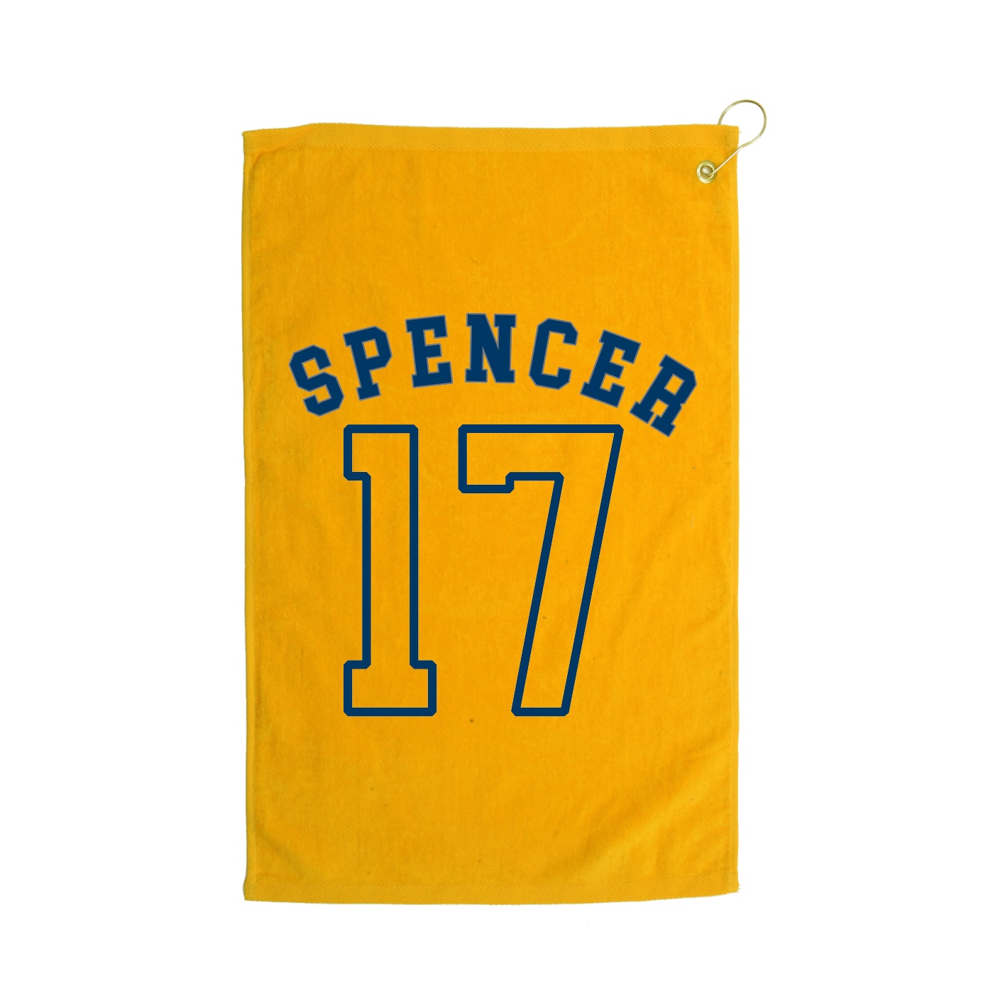 Golf Towel — Shirsey Arch in Gold