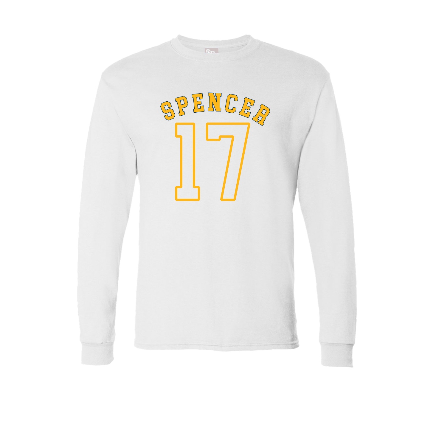 Long Sleeve Tee — Shirsey Arch in White