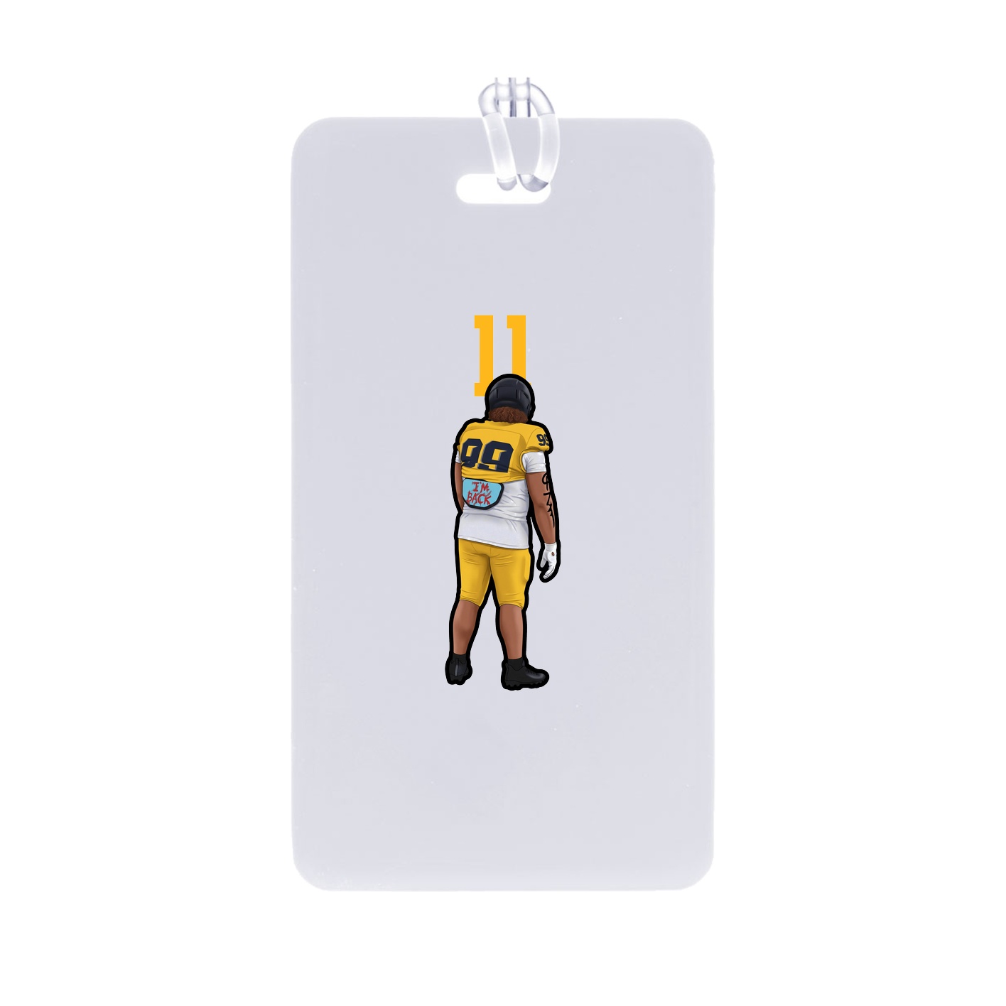 Bag Tag — Number Top in Classic