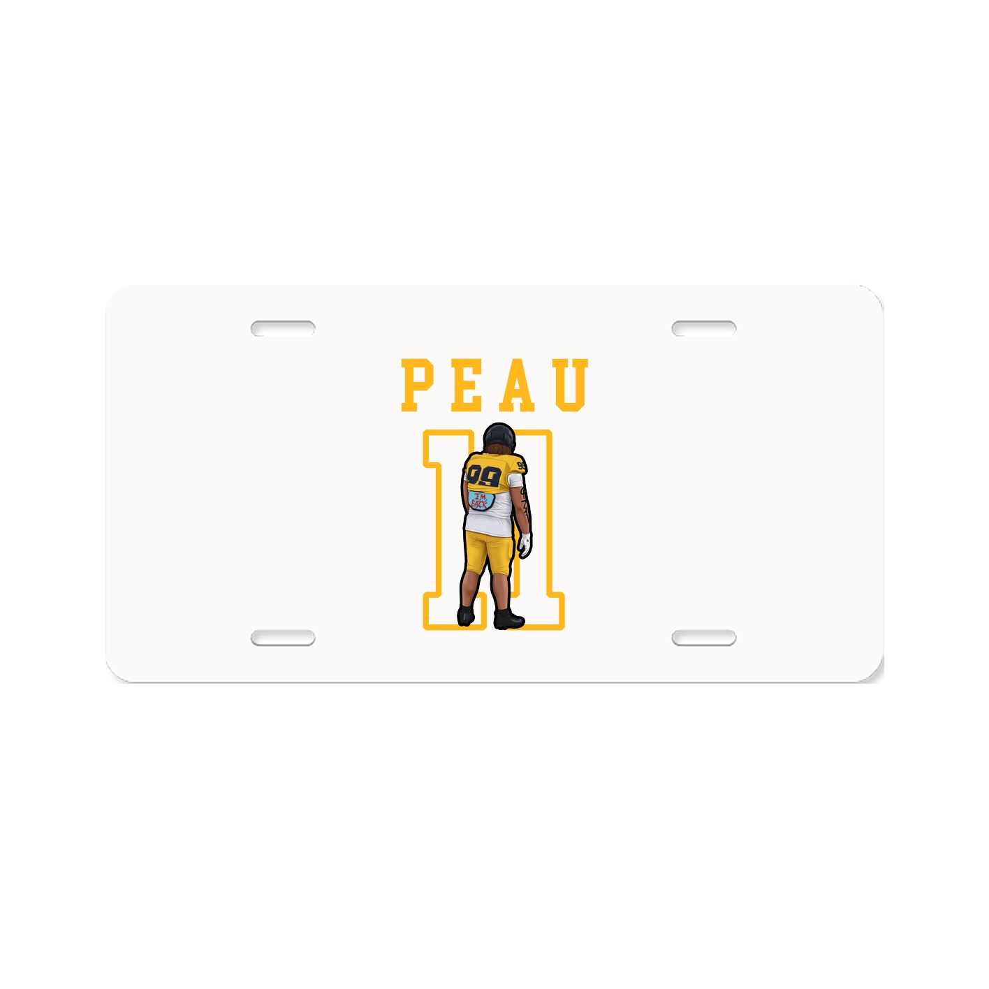 License Plate — Shirsey in Classic