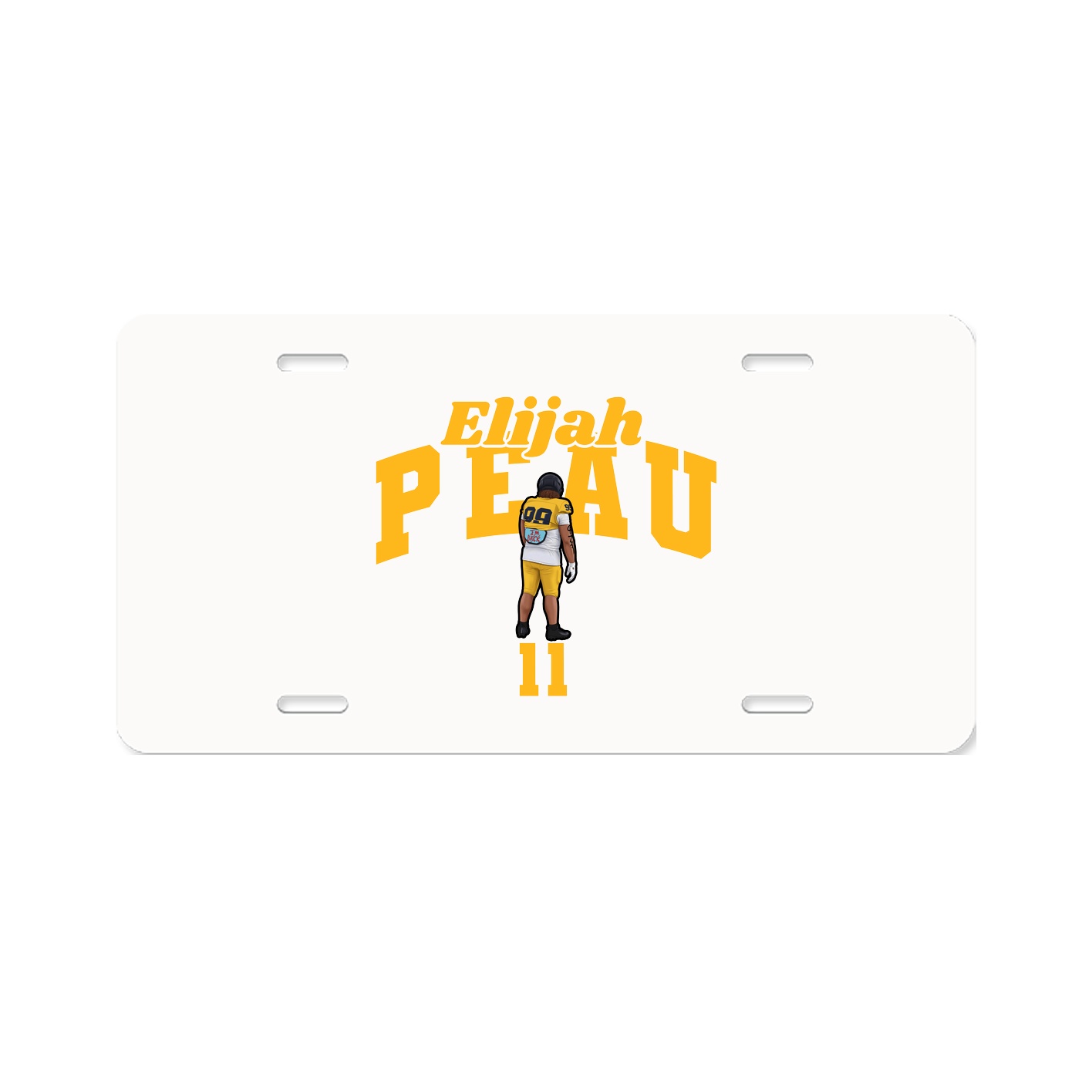 License Plate — Signature Arch in Classic