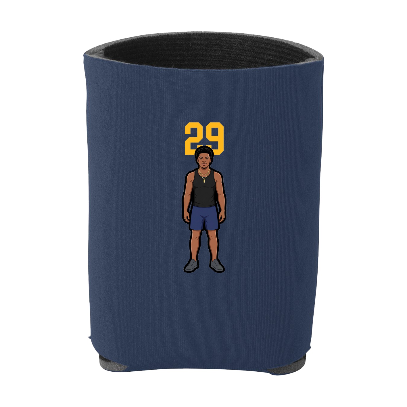 Can Holder — Number Top in Navy