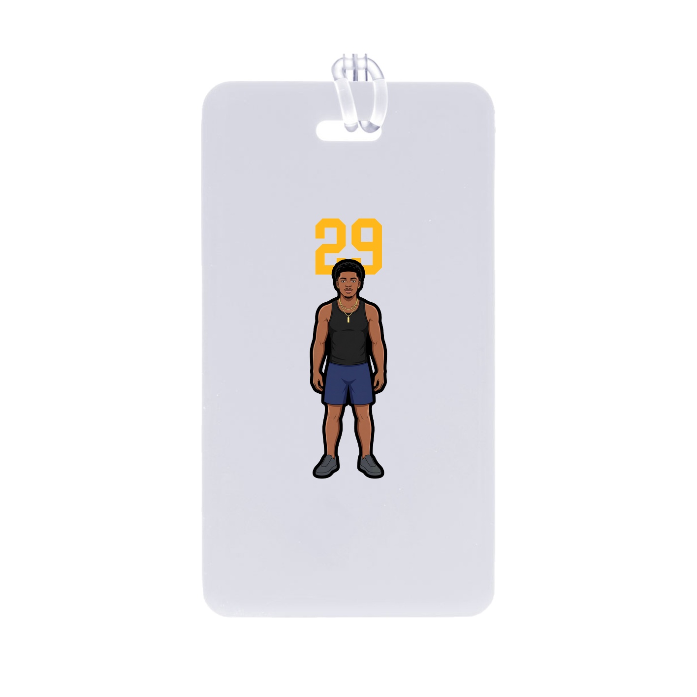 Bag Tag — Number Top in Classic