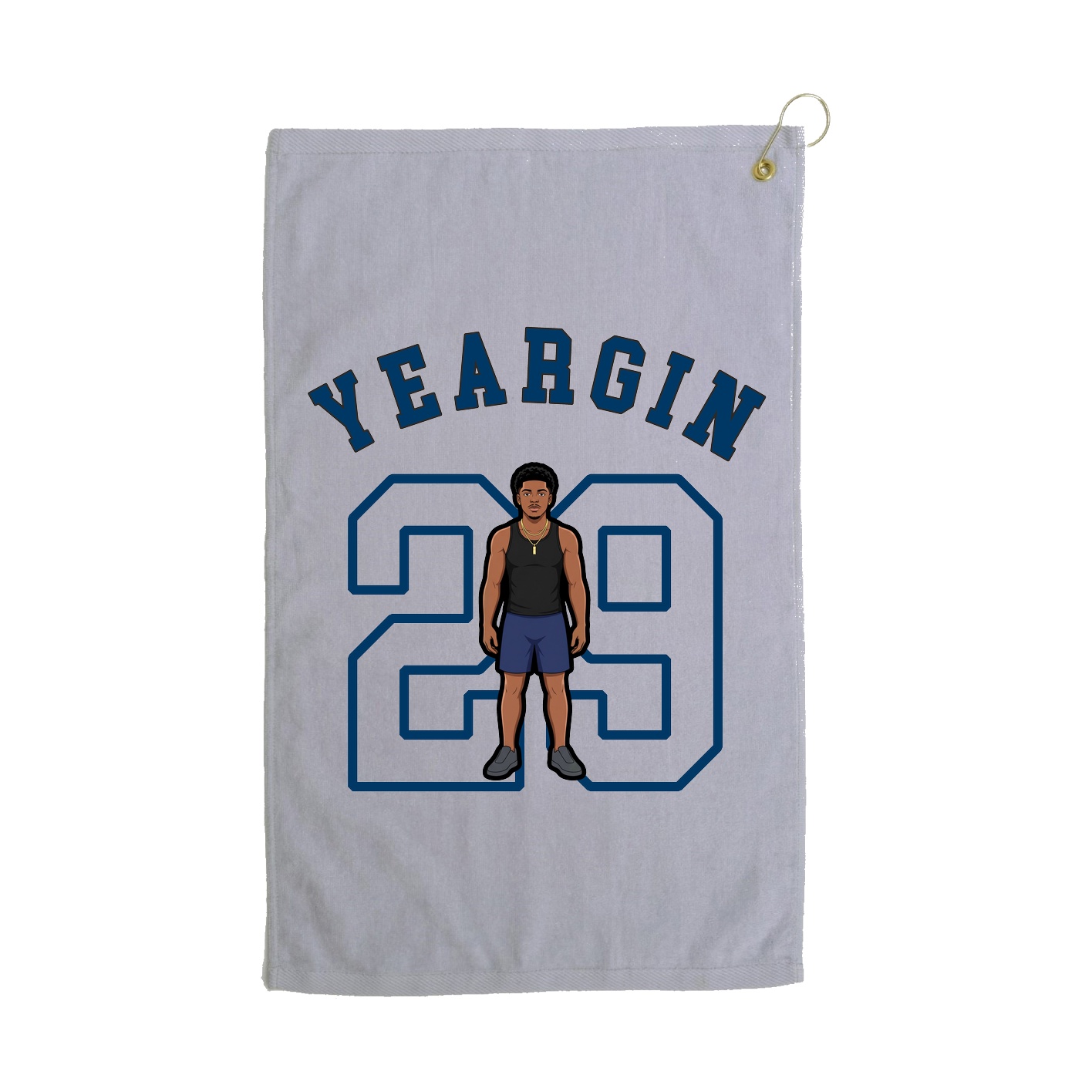 Golf Towel — Shirsey Arch in Grey