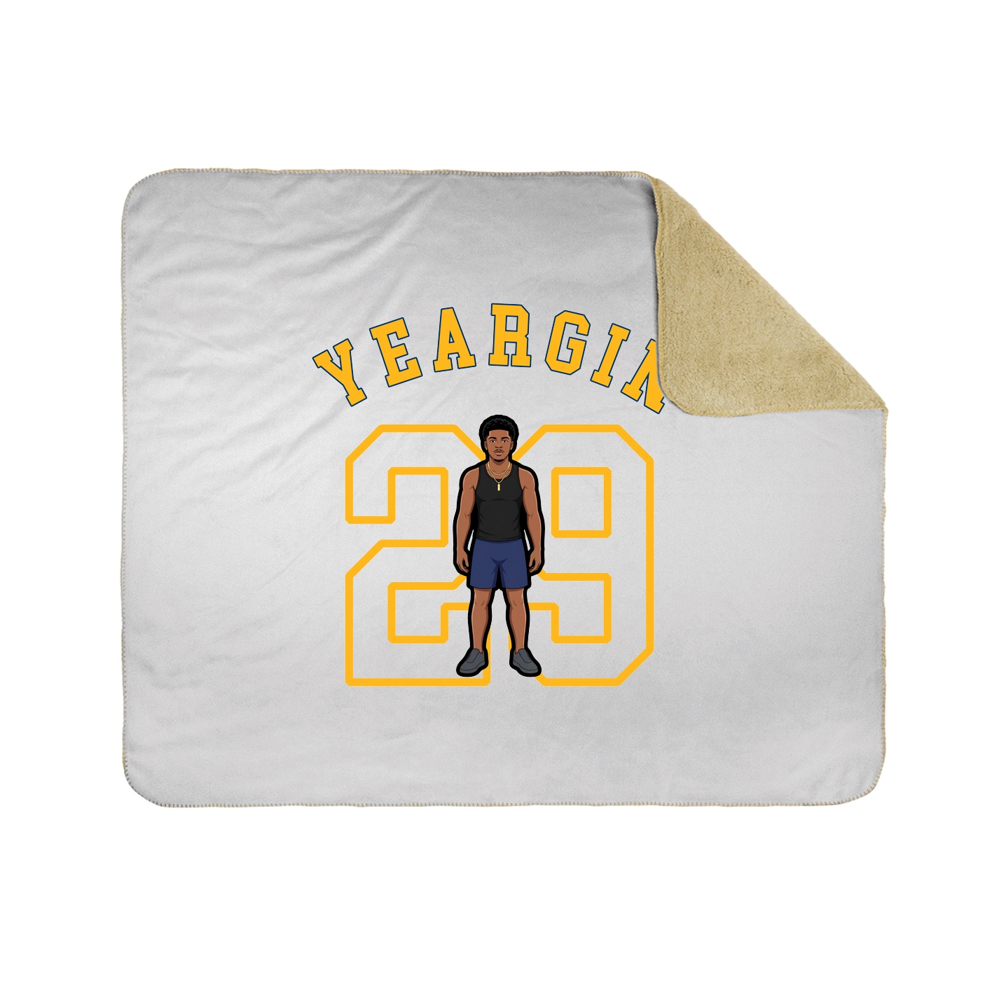 Throw Blanket — Shirsey Arch in White