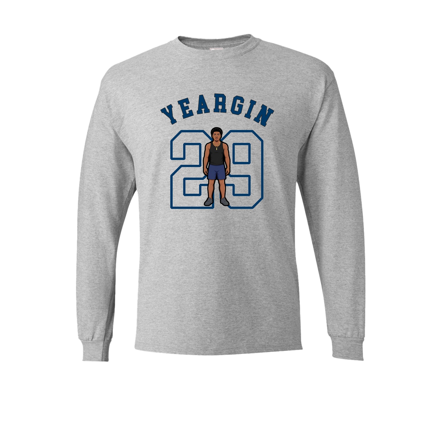 Long Sleeve Tee — Shirsey Arch in Grey