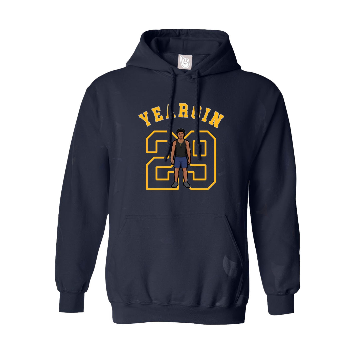 Youth Hoodie — Shirsey Arch in Navy