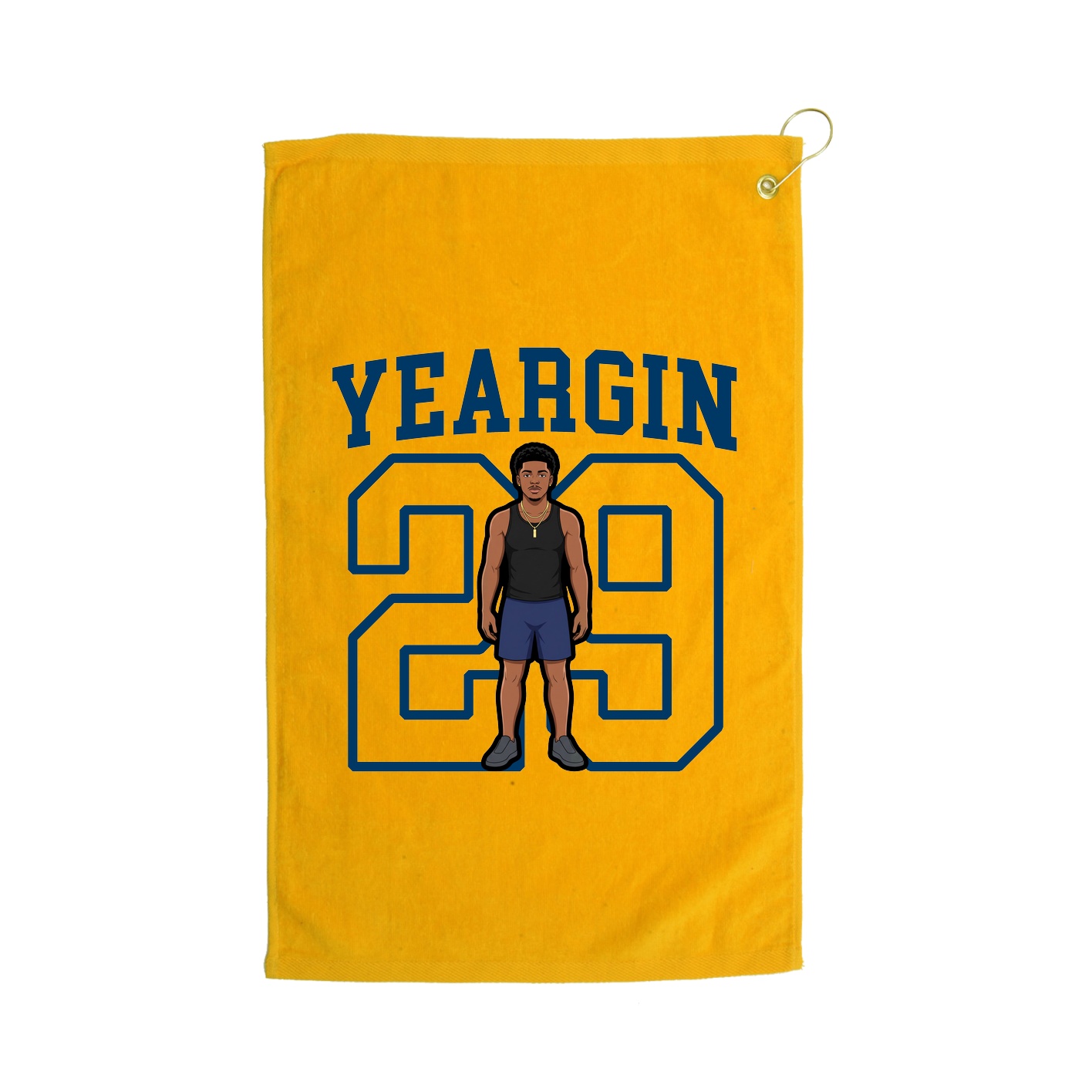 Golf Towel — Shirsey in Gold