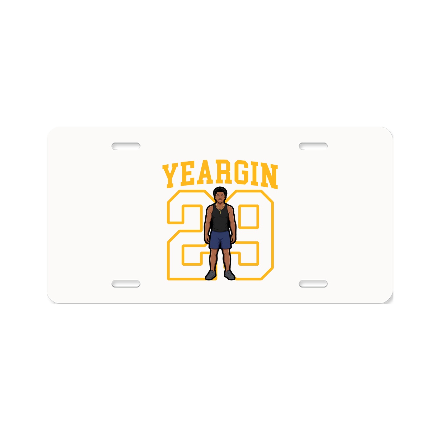 License Plate — Shirsey in Classic