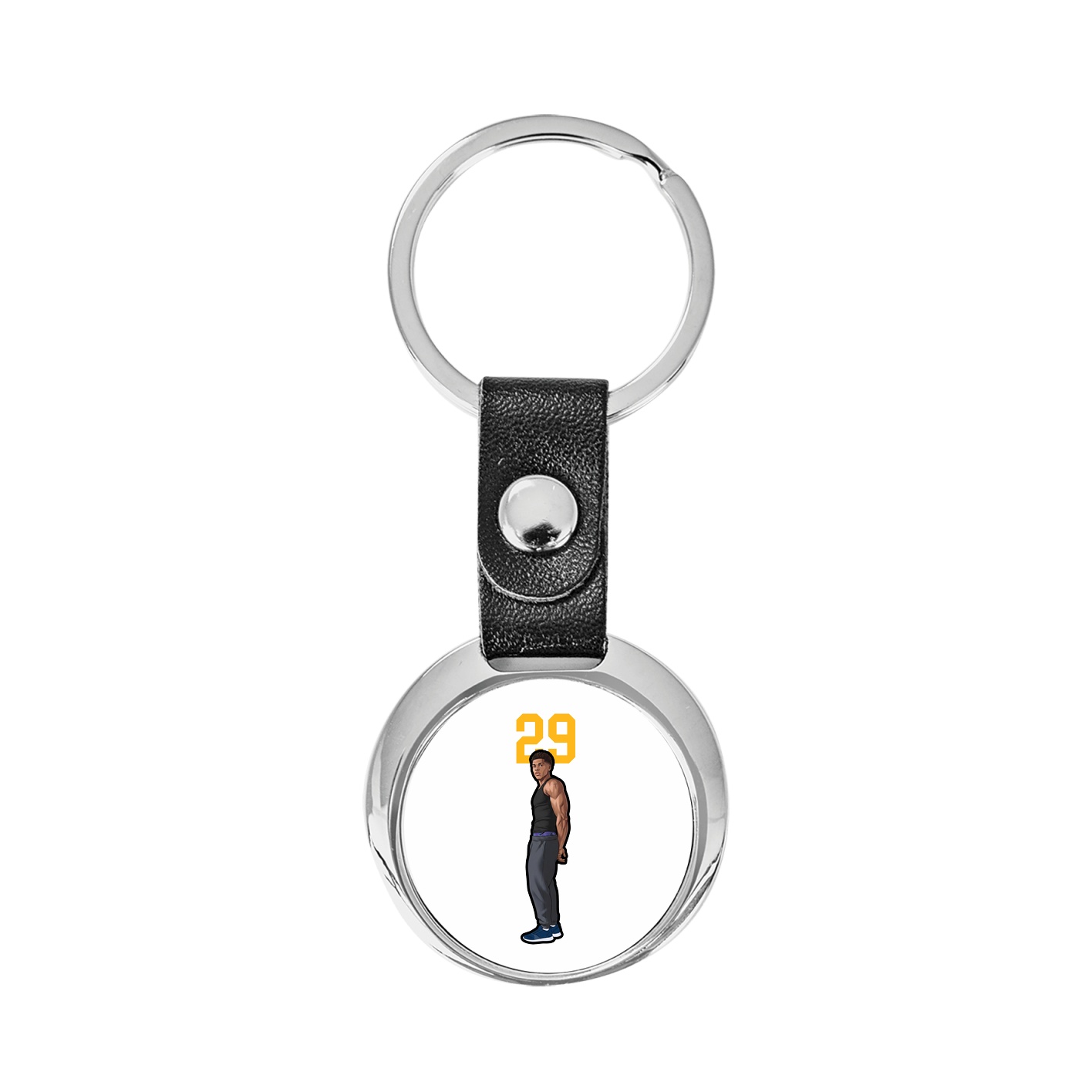 Key Chain — Number Top in Classic