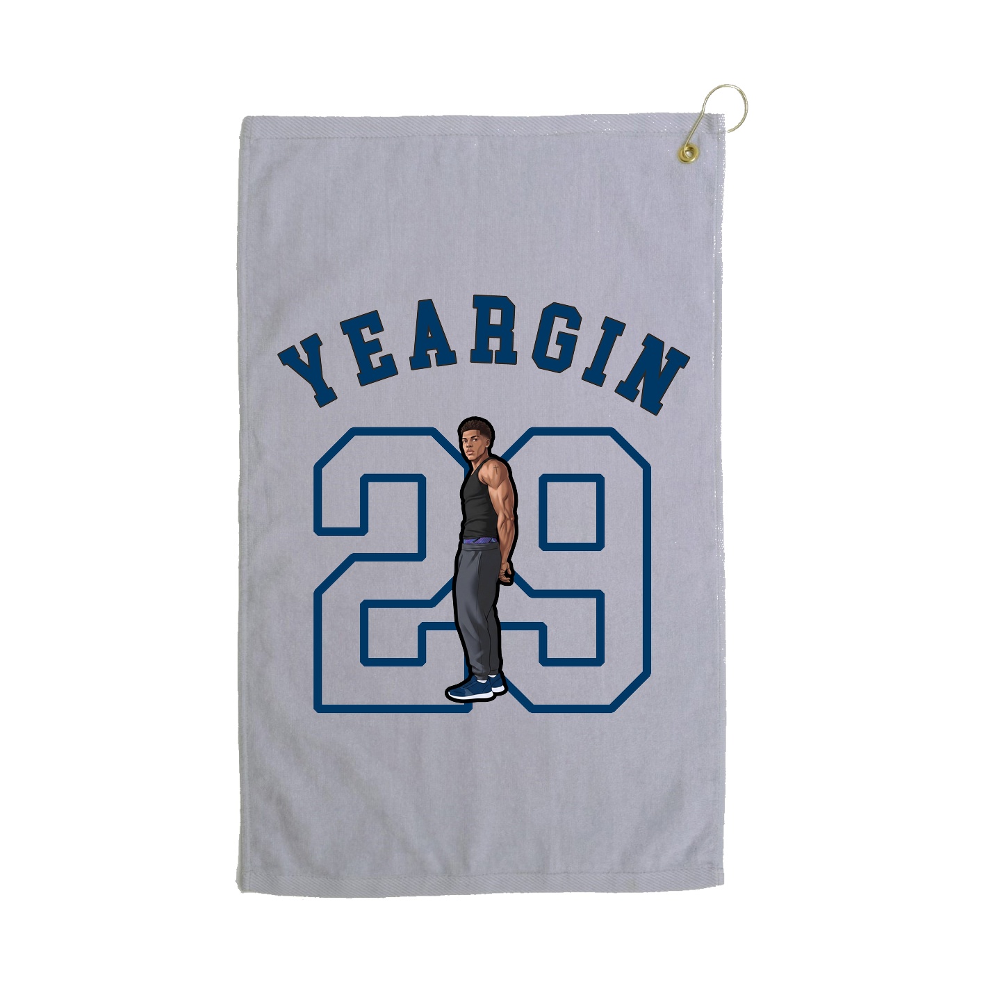 Golf Towel — Shirsey Arch in Grey