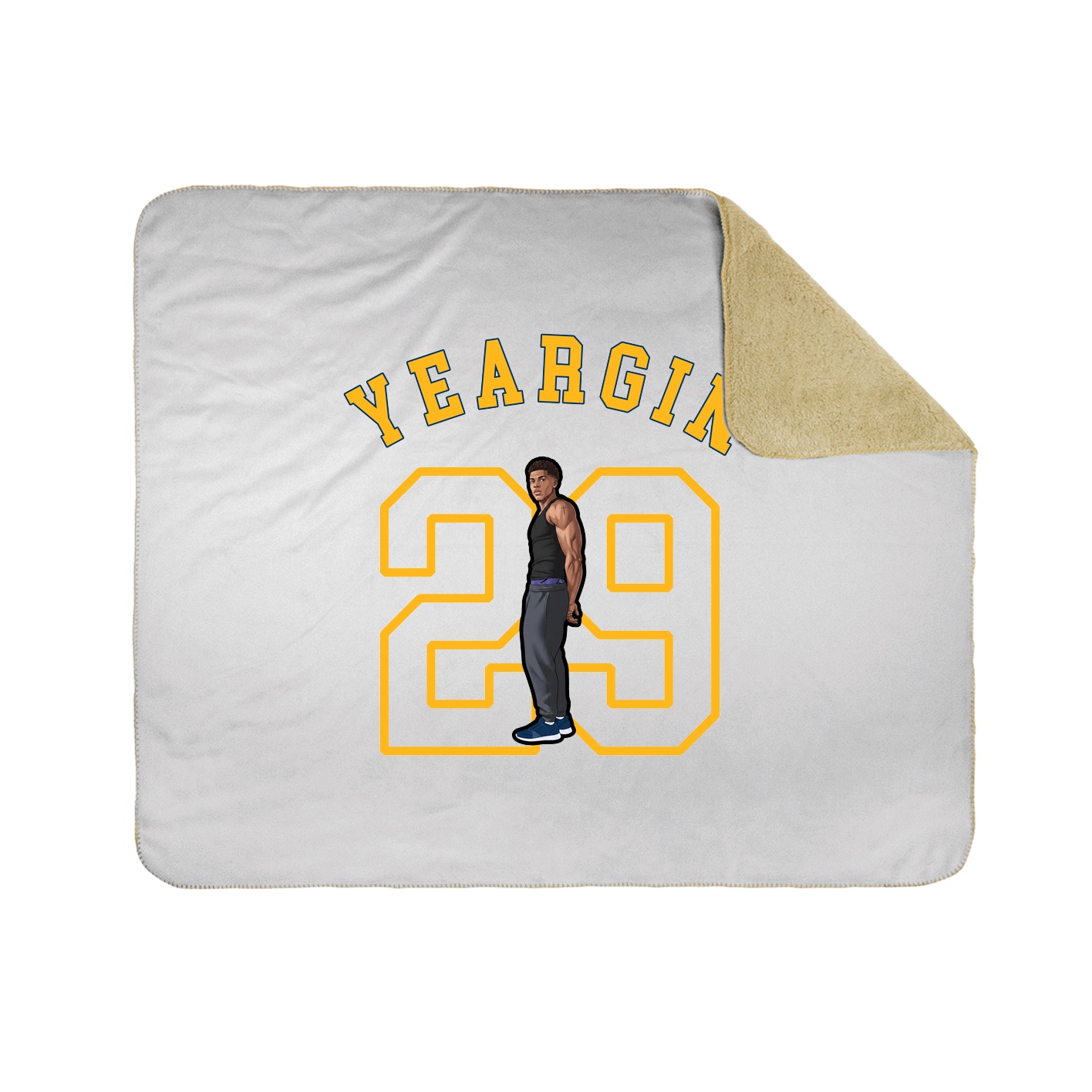 Throw Blanket — Shirsey Arch in White