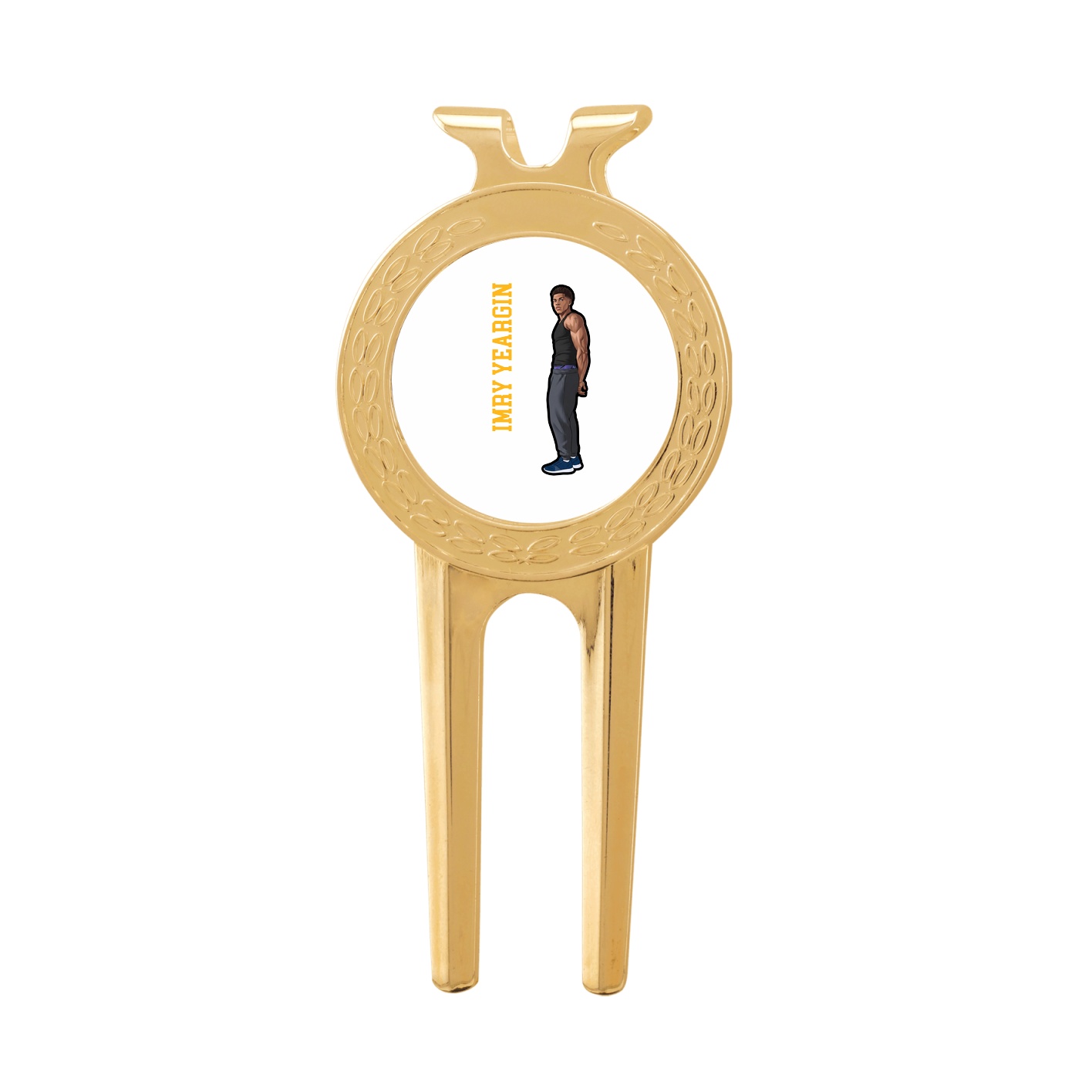 Divot Tool with Ball Marker — Name Vertical in Classic