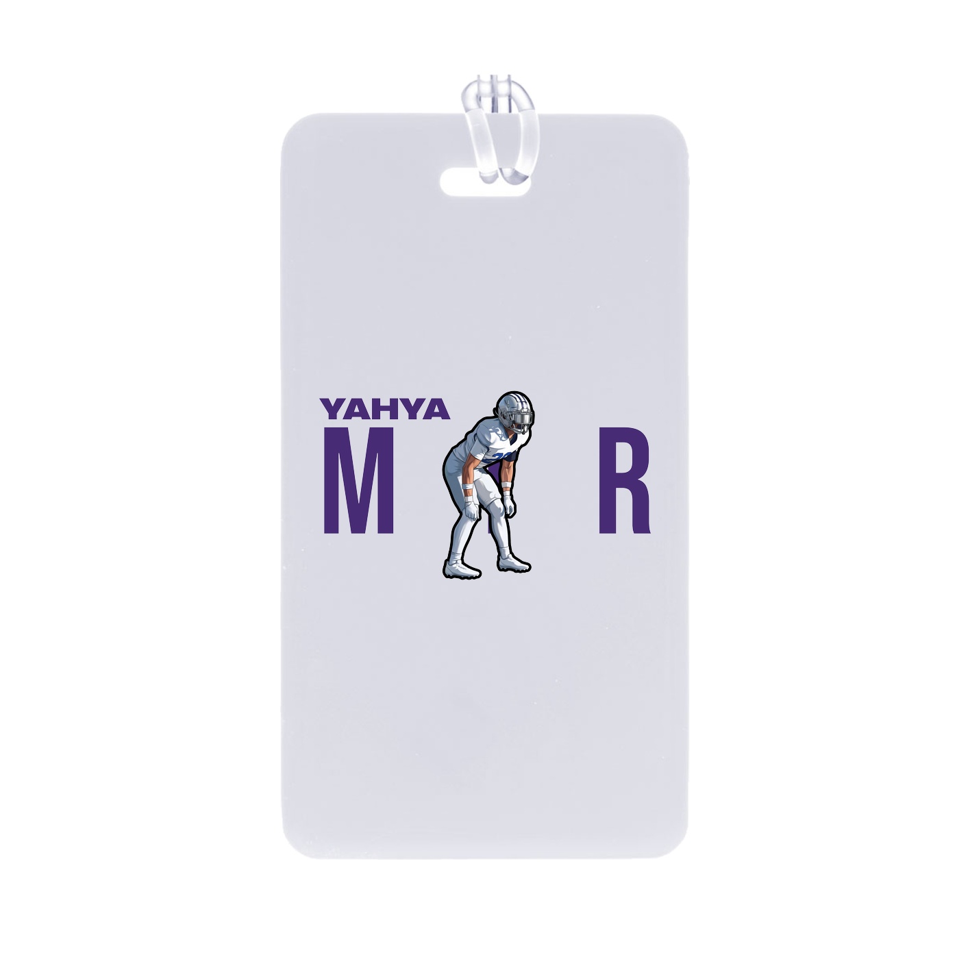Bag Tag — Player Name in Classic