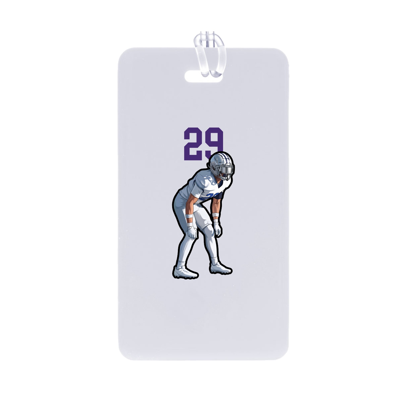 Bag Tag — Number Top in Classic