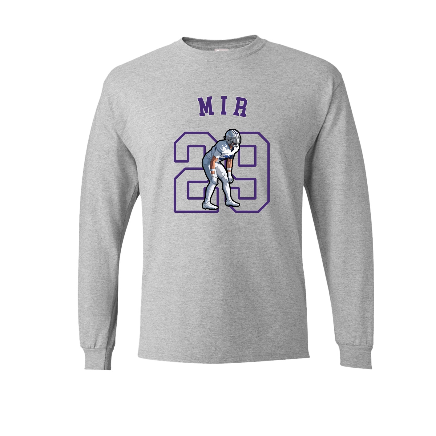Long Sleeve Tee — Shirsey Arch in Grey