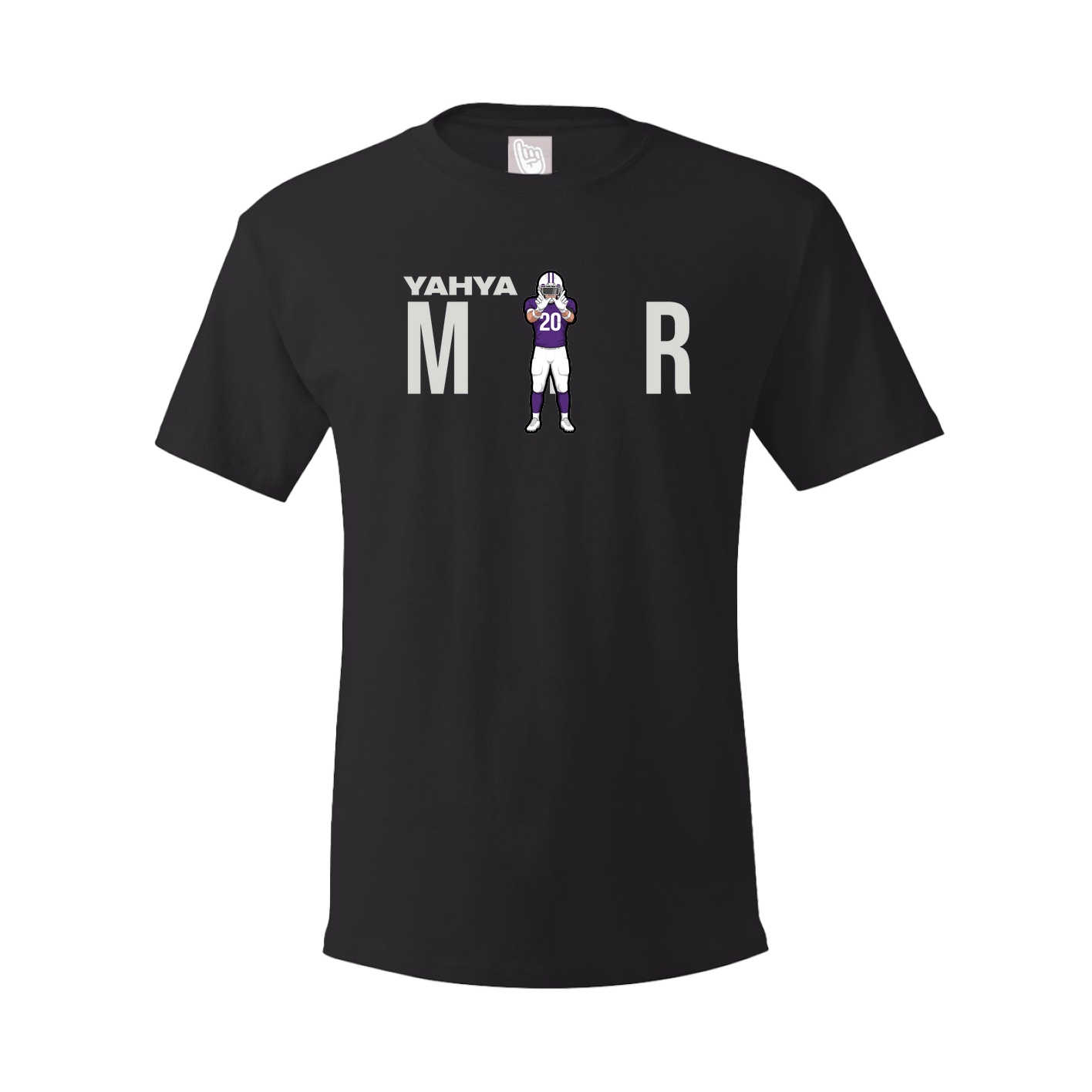 Tee — Player Name in Black