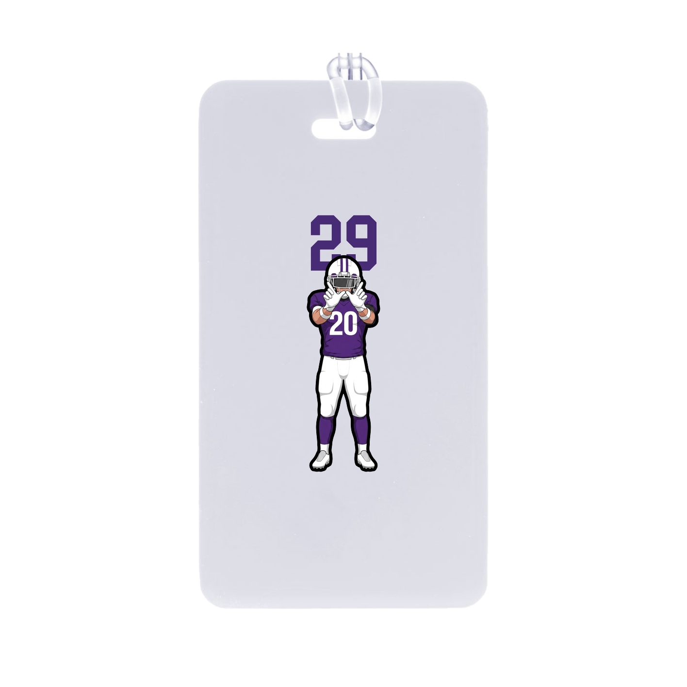 Bag Tag — Number Top in Classic