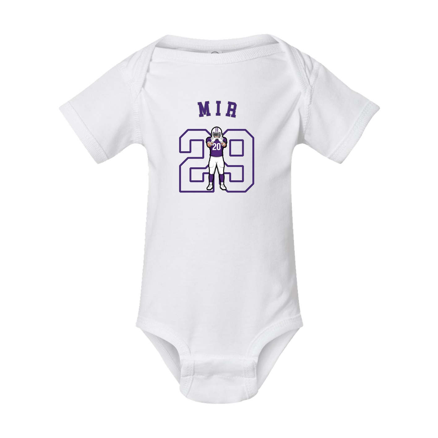 Baby Onesie — Shirsey Arch in White