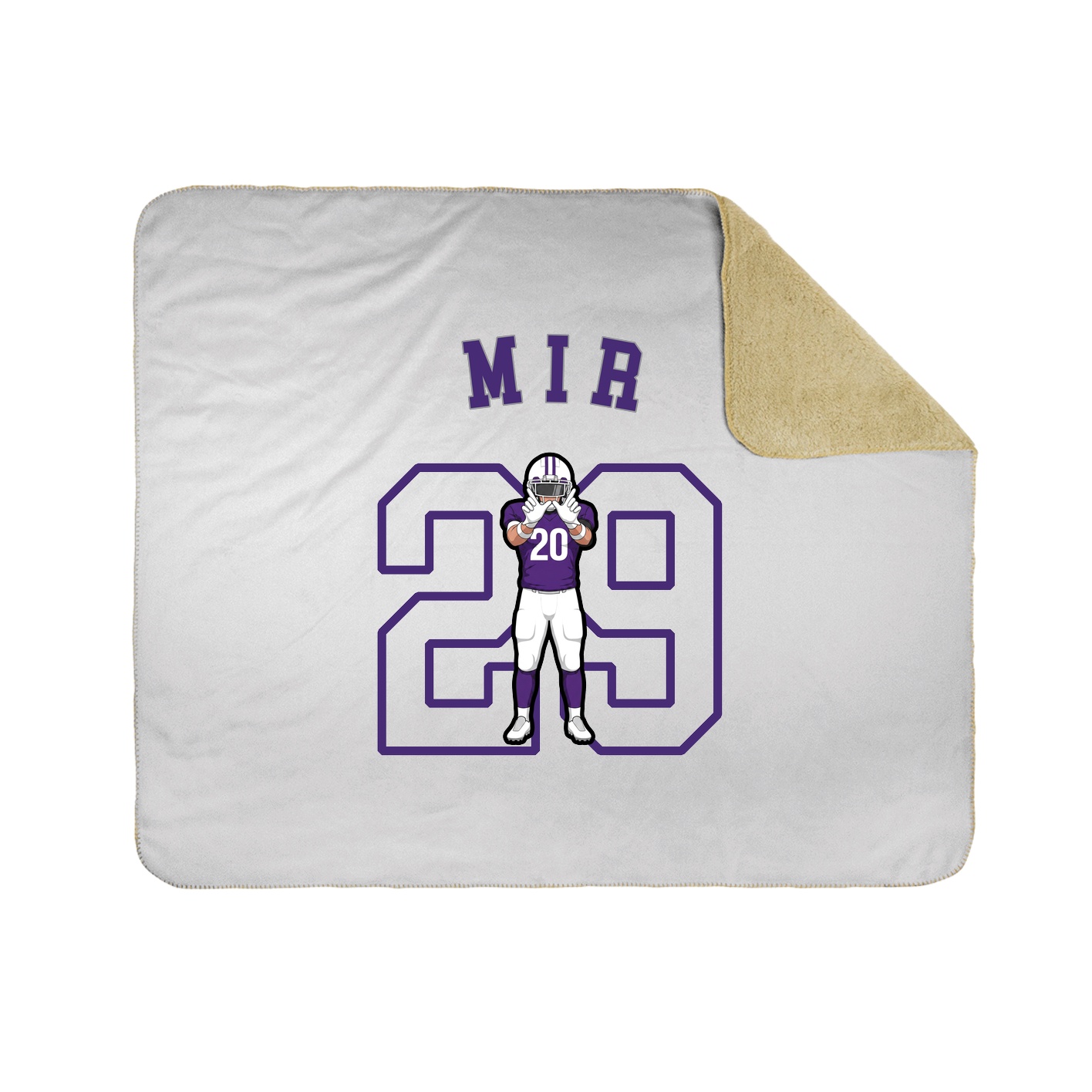 Throw Blanket — Shirsey Arch in White