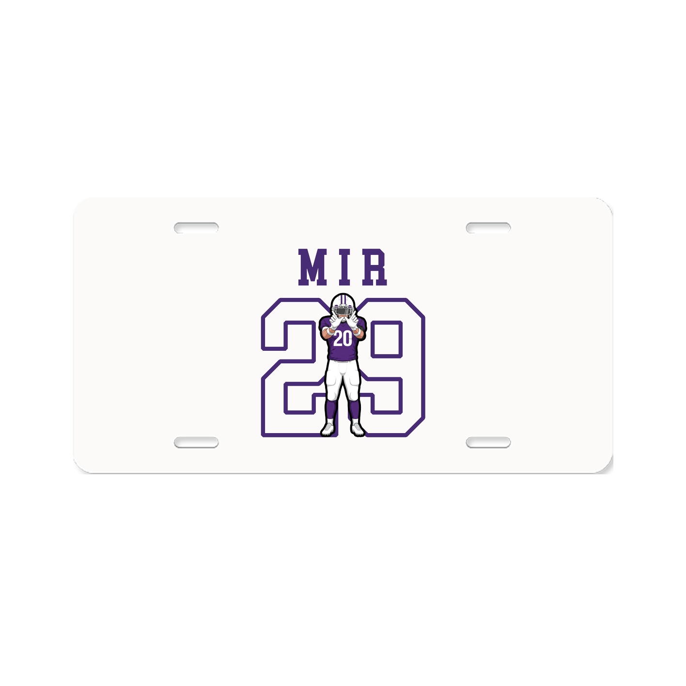 License Plate — Shirsey in Classic