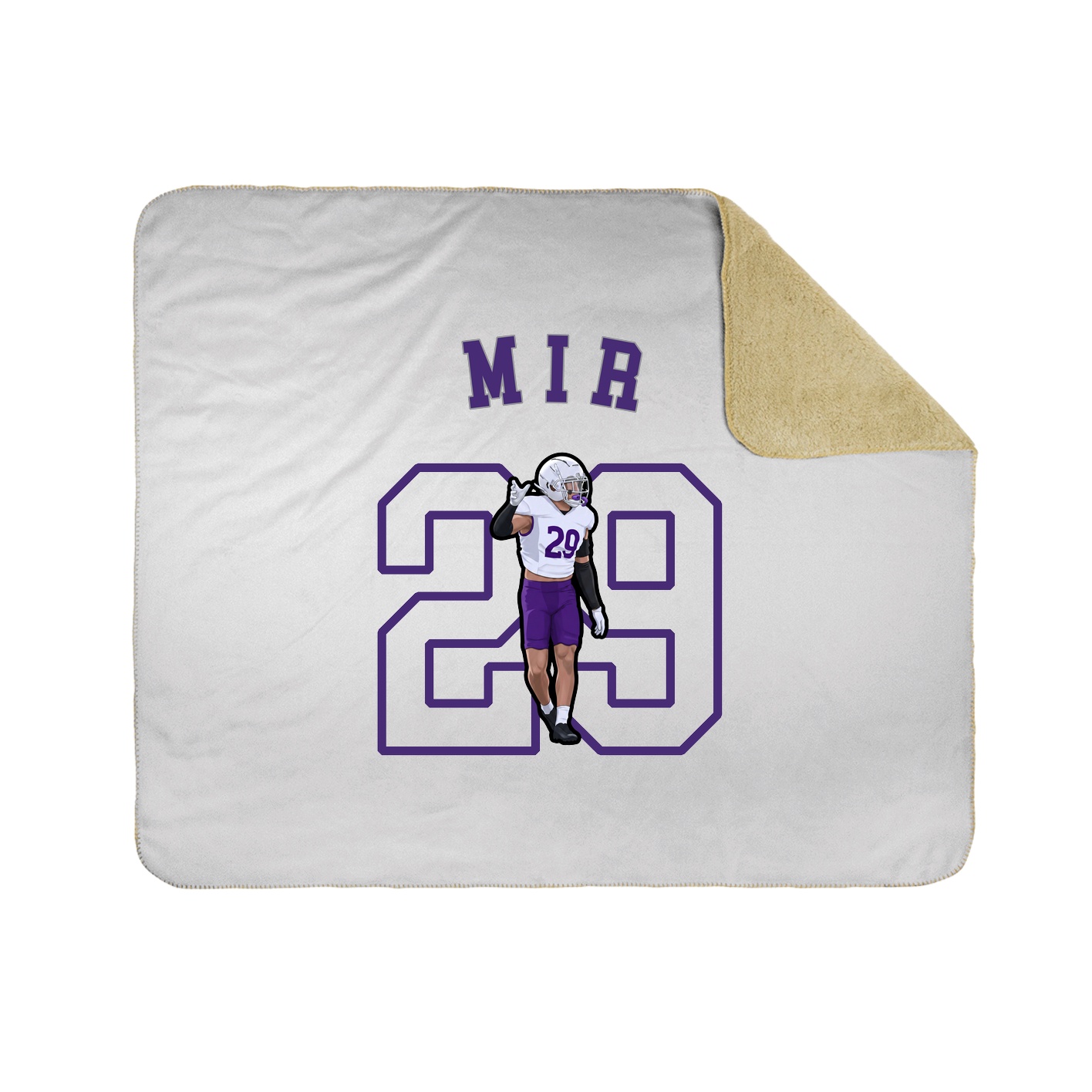 Throw Blanket — Shirsey Arch in White