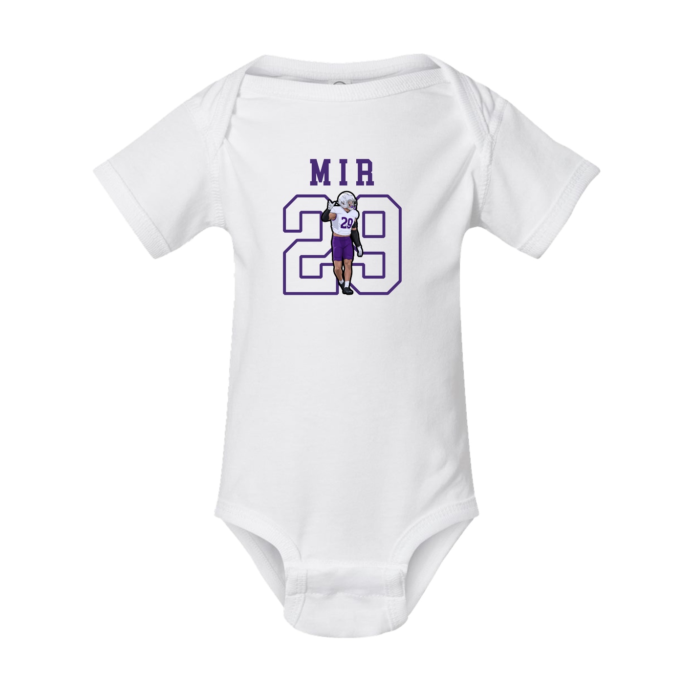 Baby Onesie — Shirsey in White