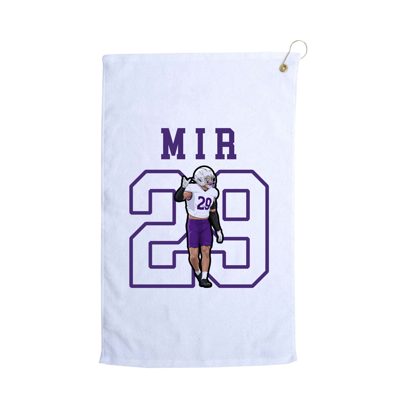 Golf Towel — Shirsey in White
