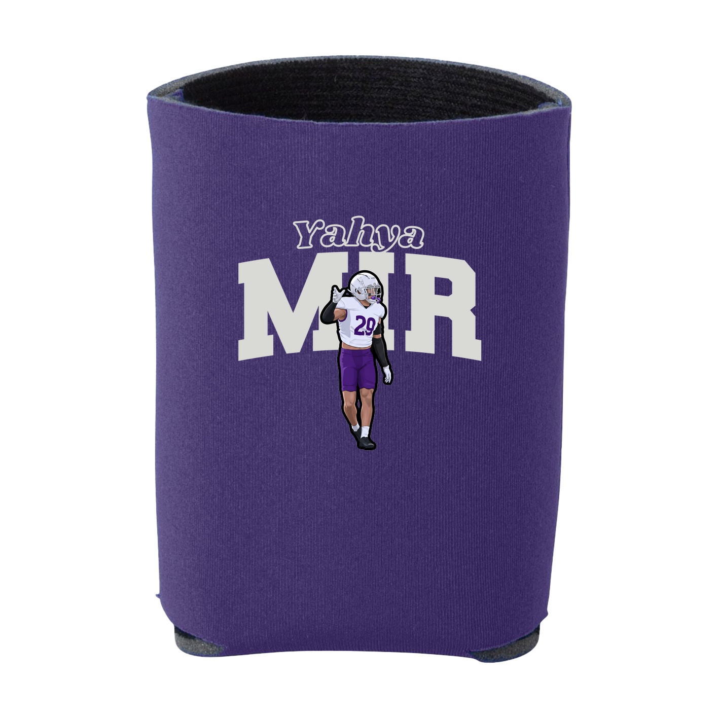 Can Holder — Name Arch in Purple
