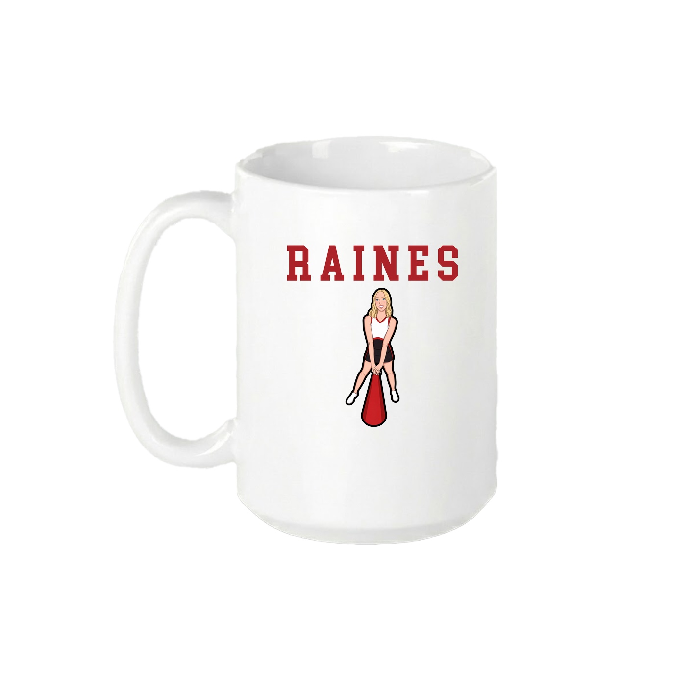 15oz Coffee Mug — Shirsey in White