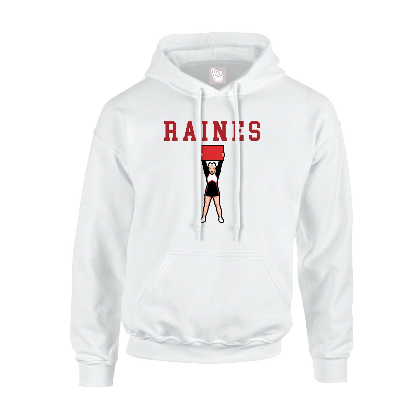 Youth Hoodie — Shirsey in White