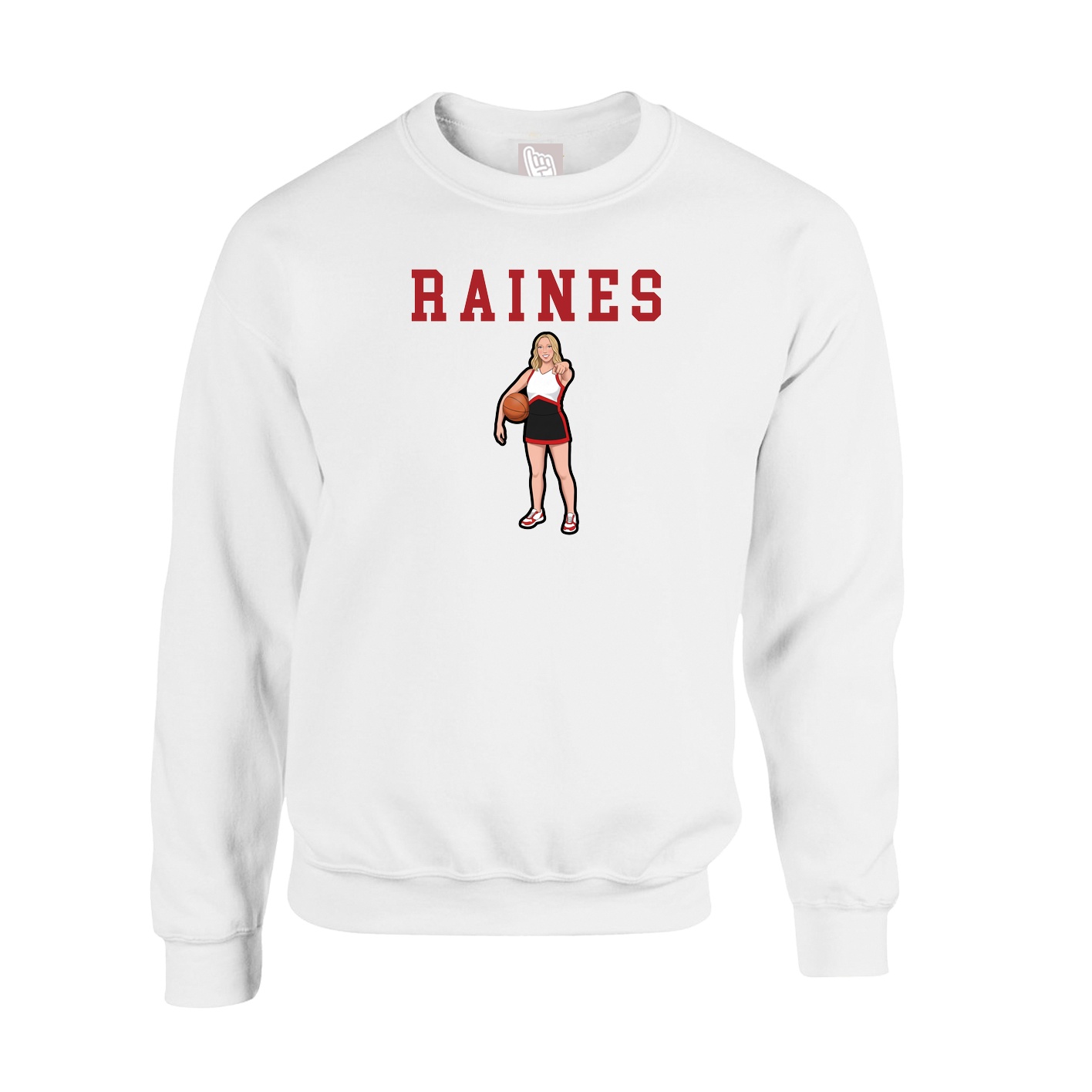 Fleece Crew — Shirsey in White
