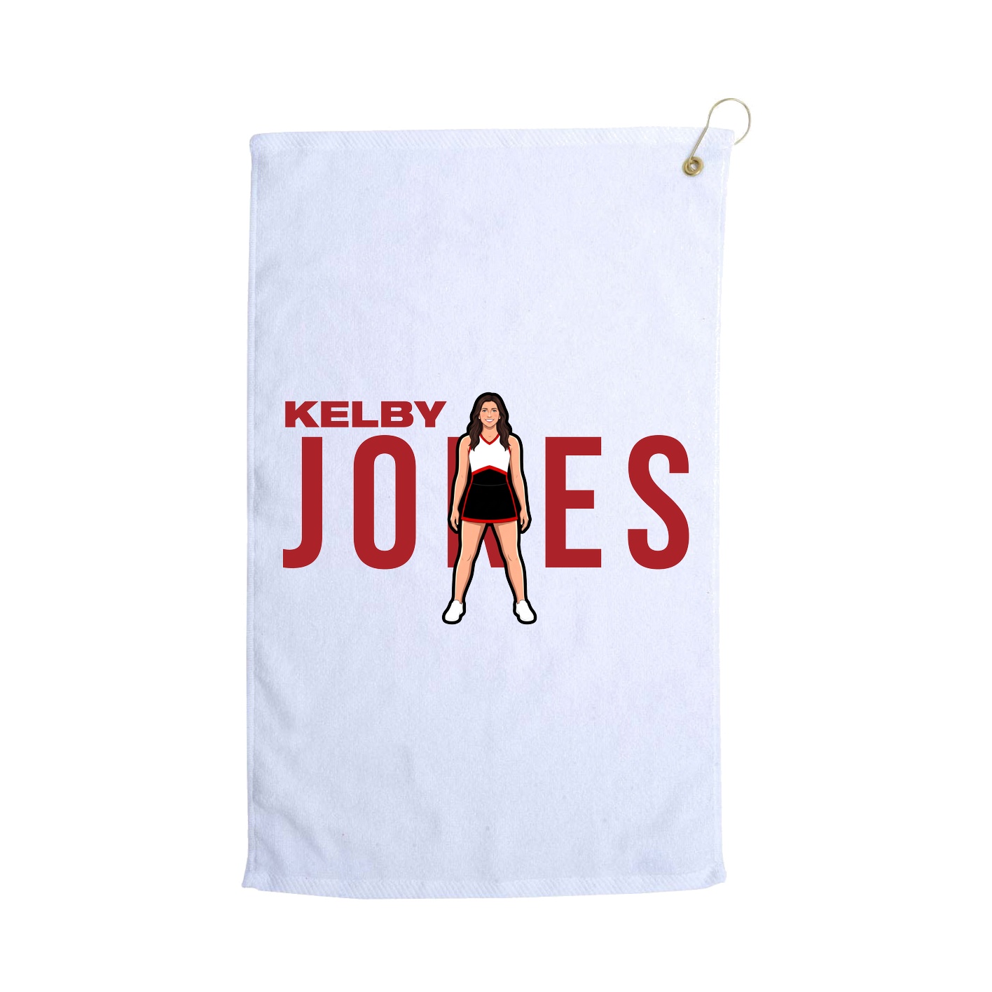 Golf Towel — Player Name in White