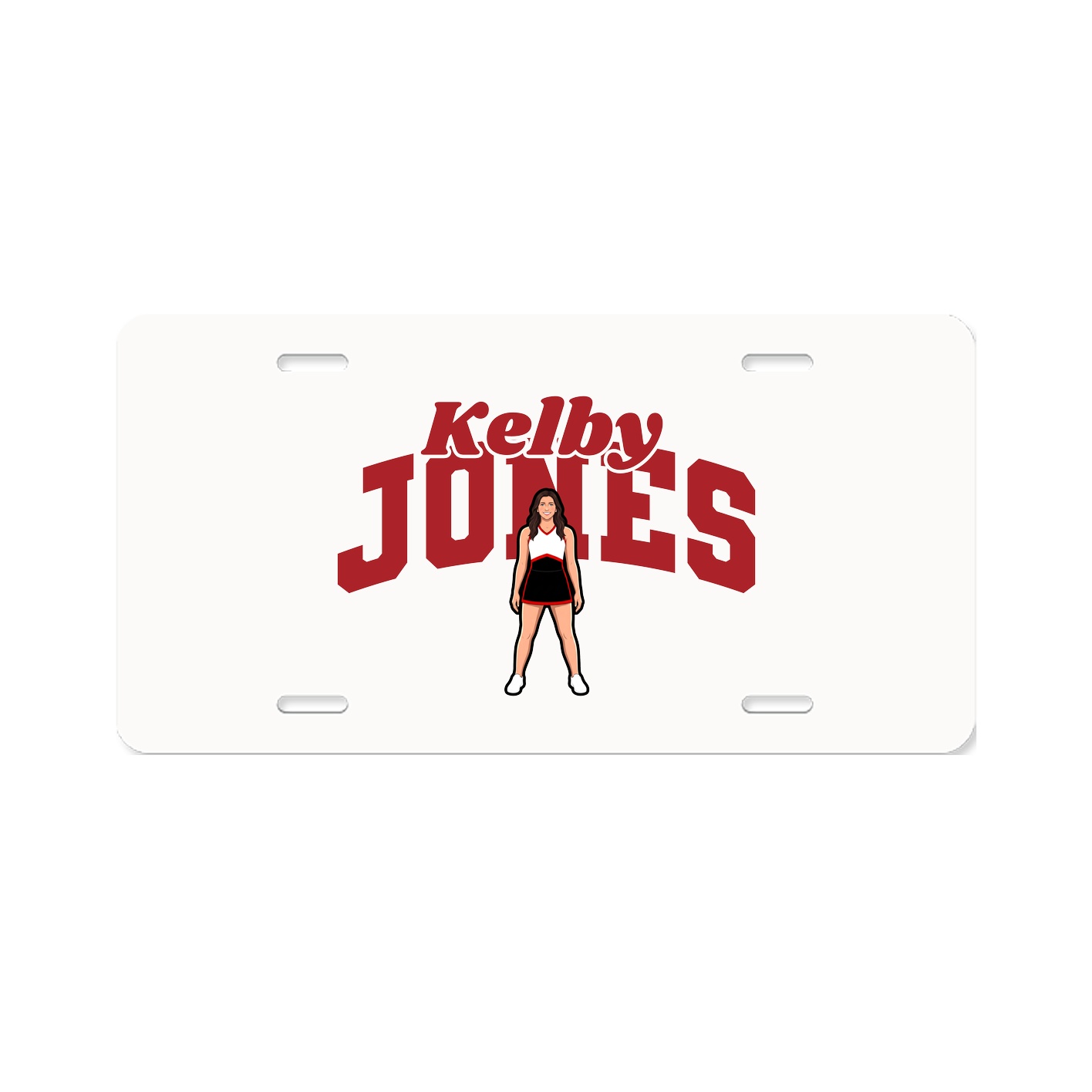 License Plate — Signature Arch in Classic