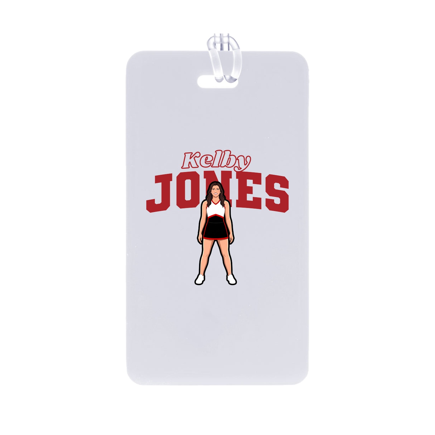 Bag Tag — Name Arch in Classic