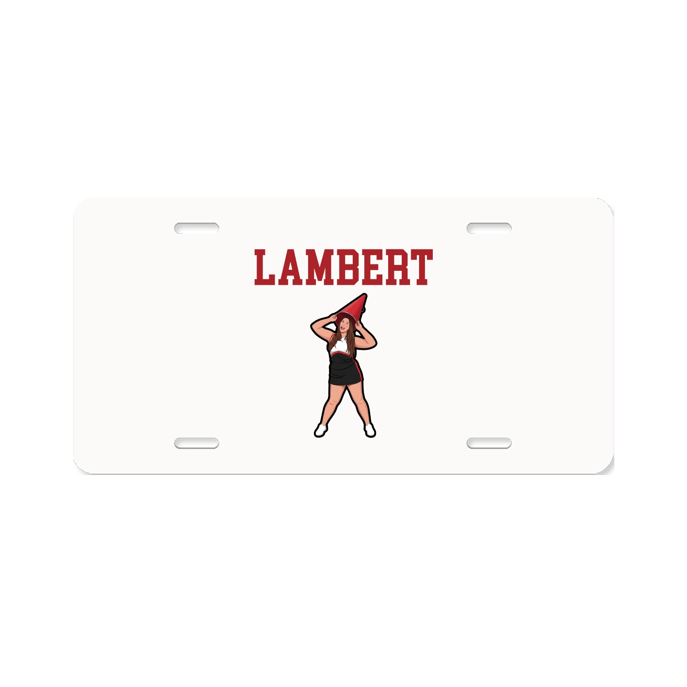 License Plate — Shirsey in Classic