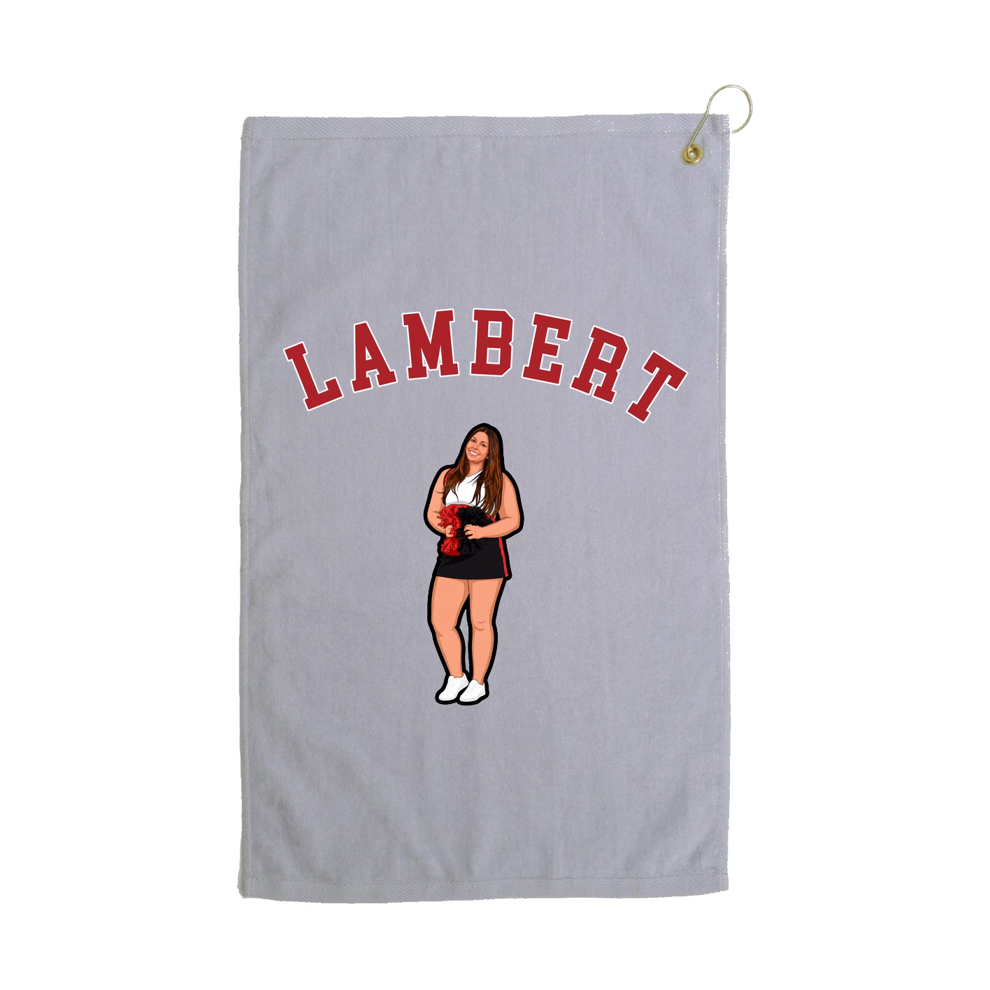 Golf Towel — Shirsey Arch in Grey