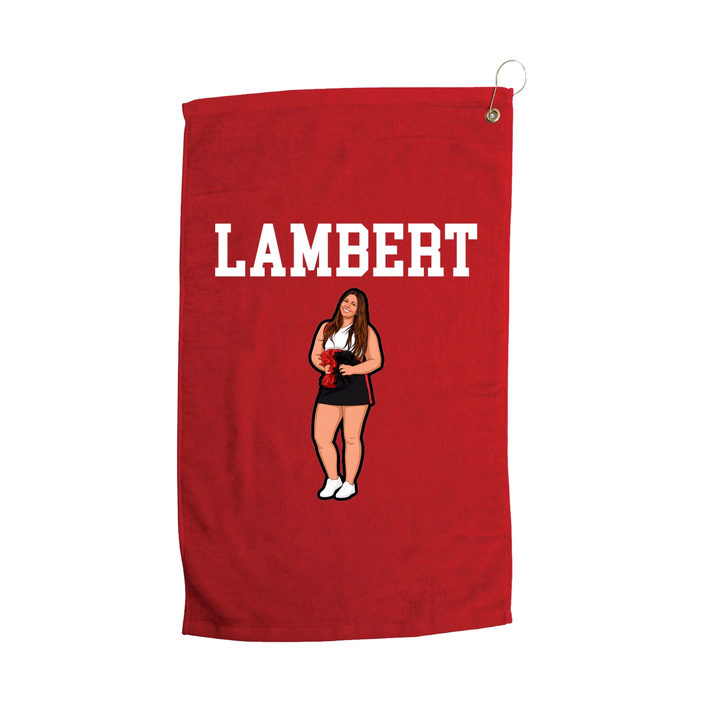 Golf Towel — Shirsey in Red