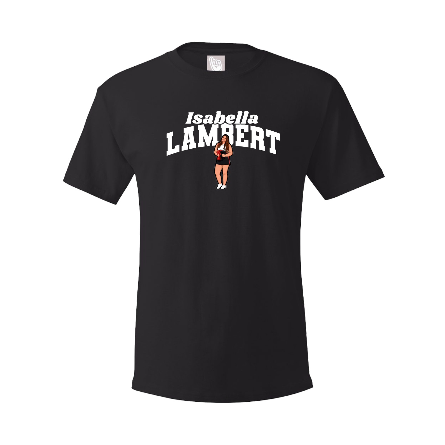 Youth Tee — Signature Arch in Black