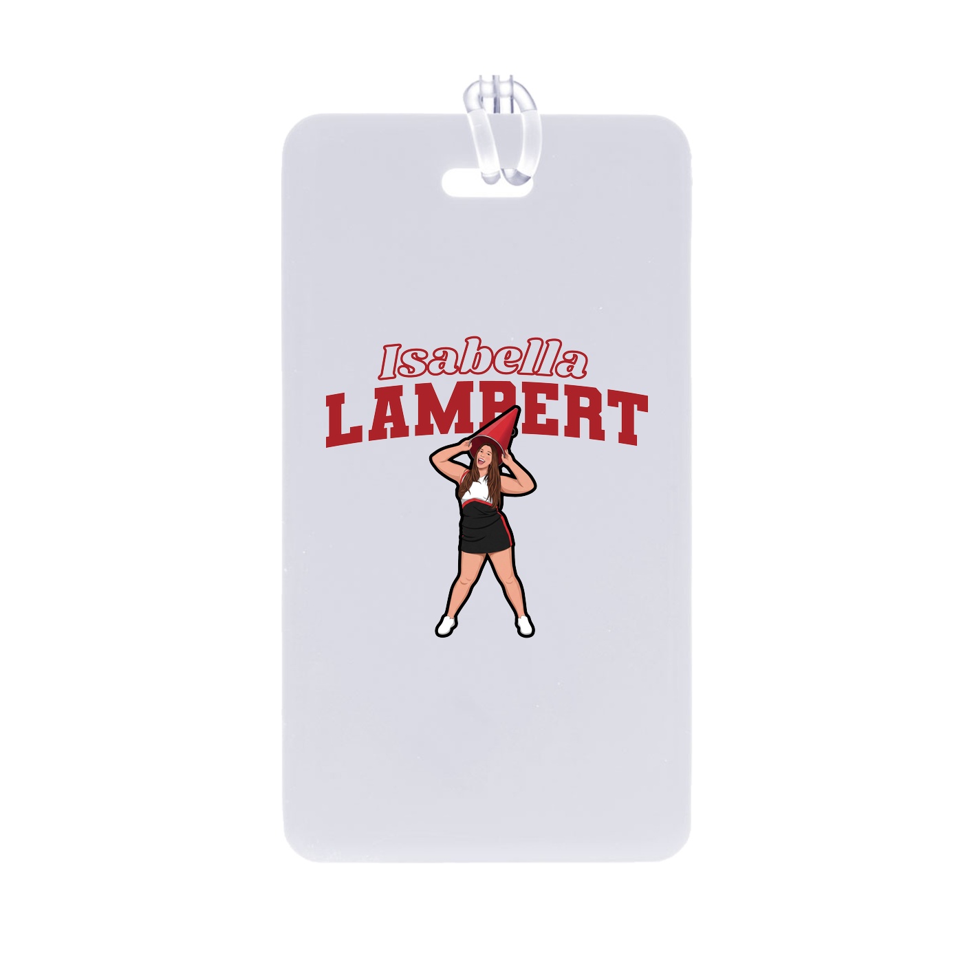 Bag Tag — Name Arch in Classic
