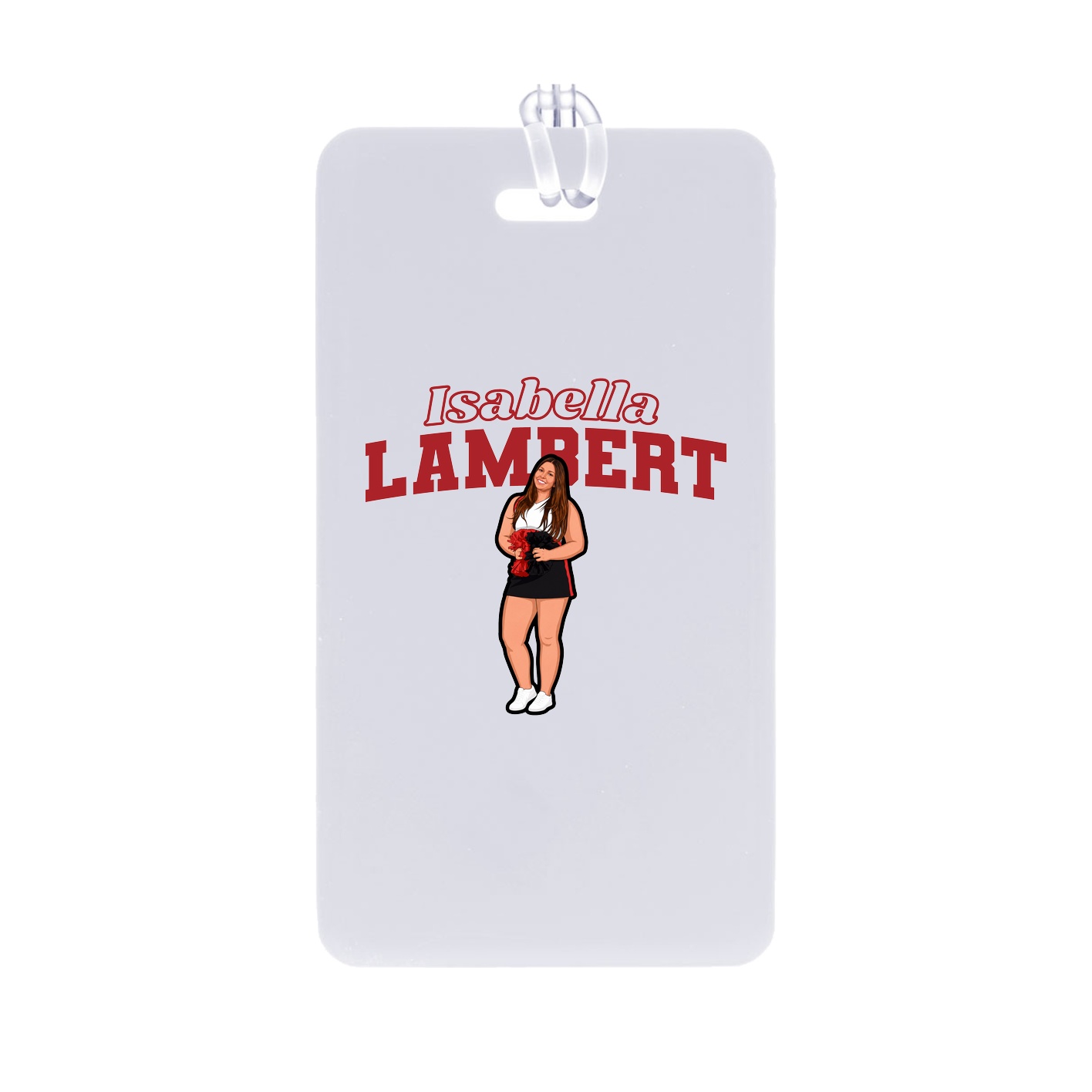 Bag Tag — Name Arch in Classic