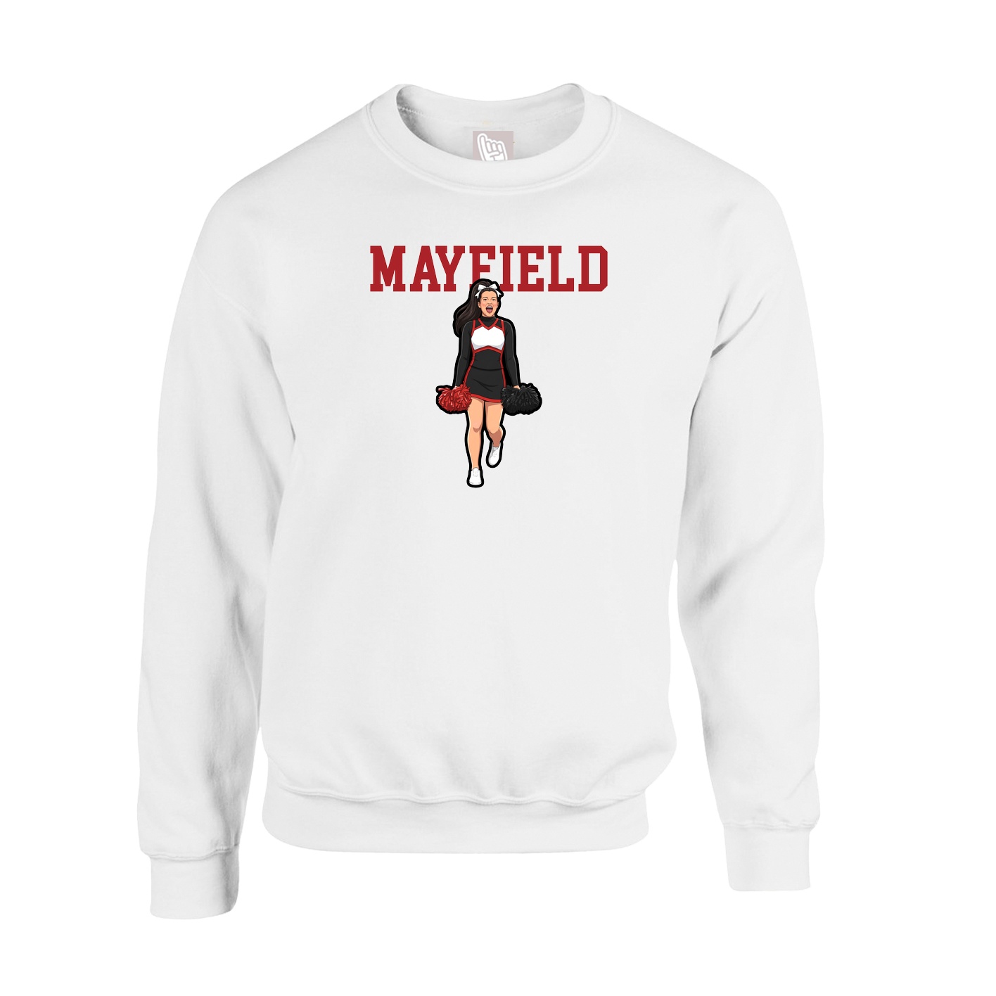 Fleece Crew — Shirsey in White