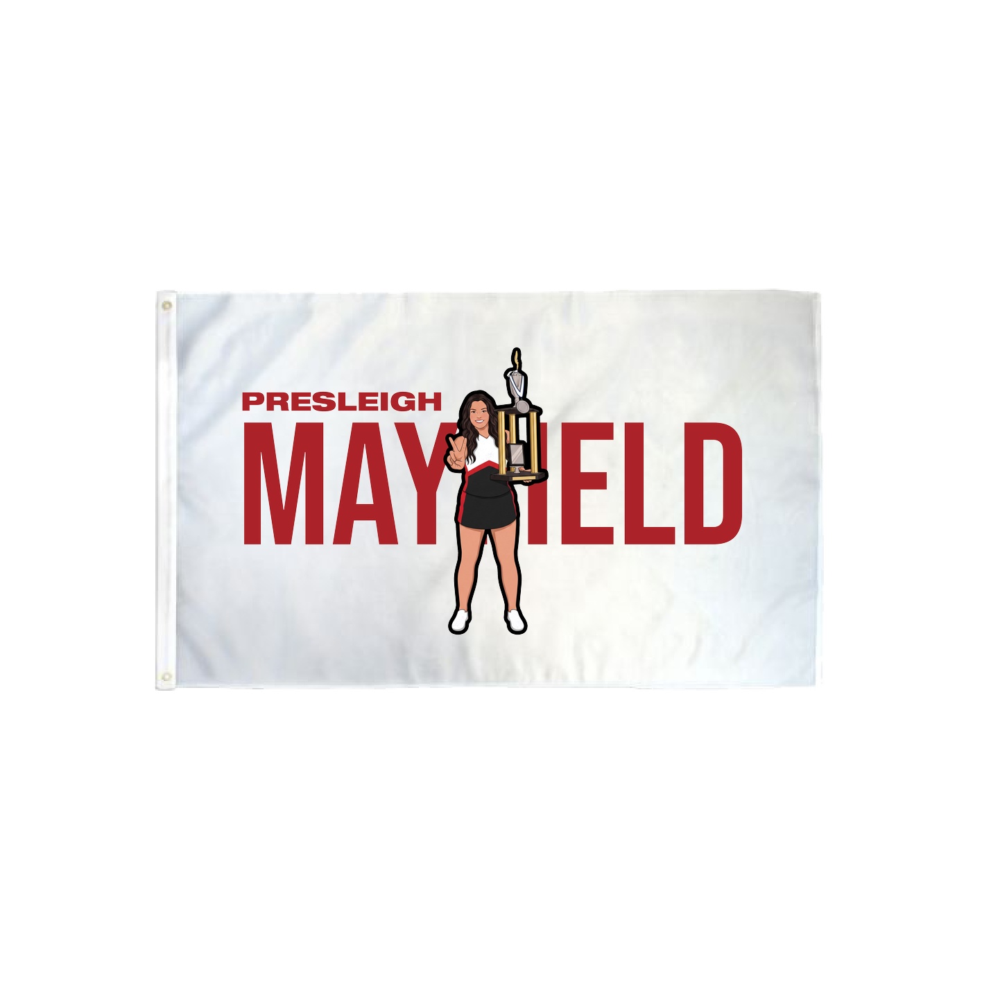 3x5 Flag — Player Name in Classic