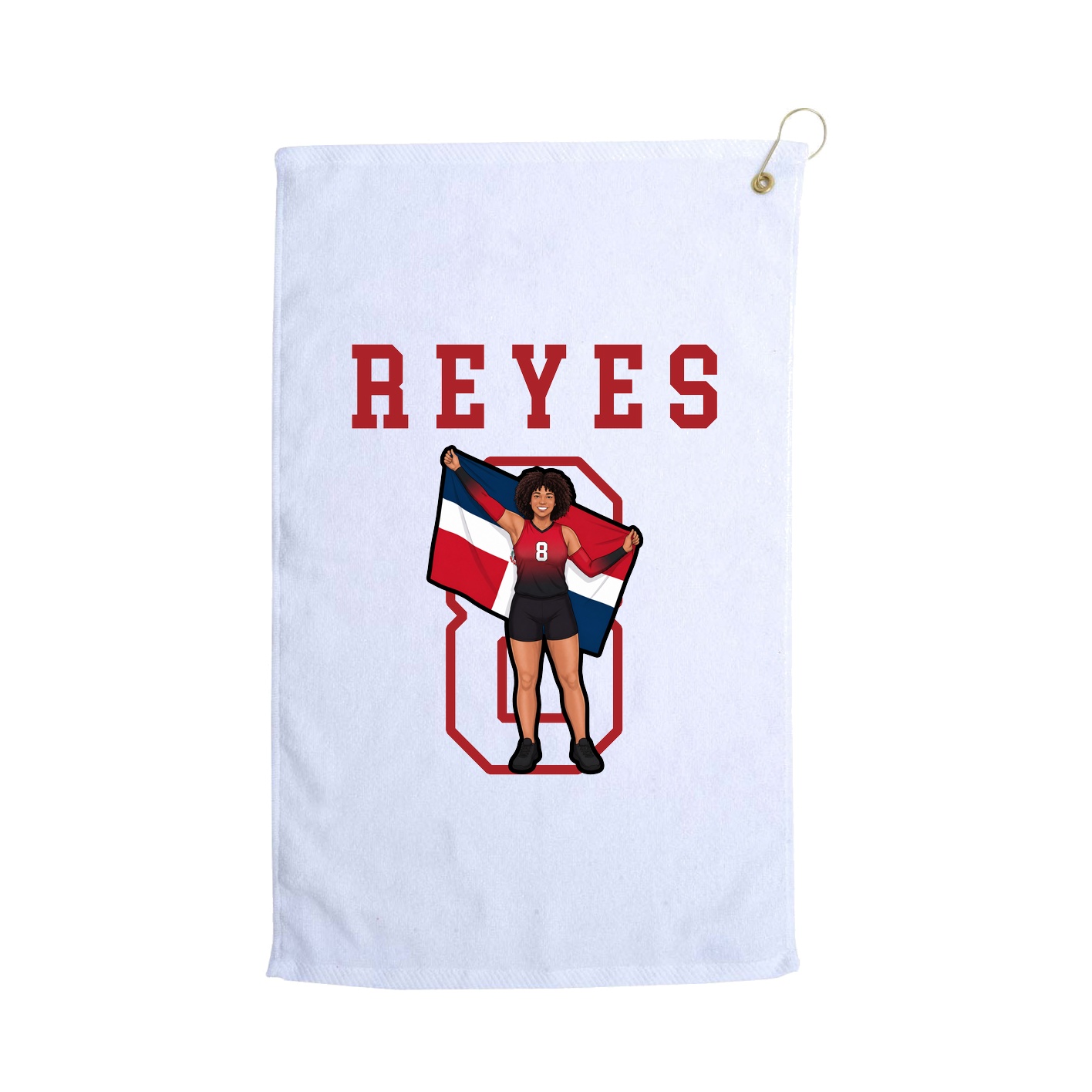 Golf Towel — Shirsey in White