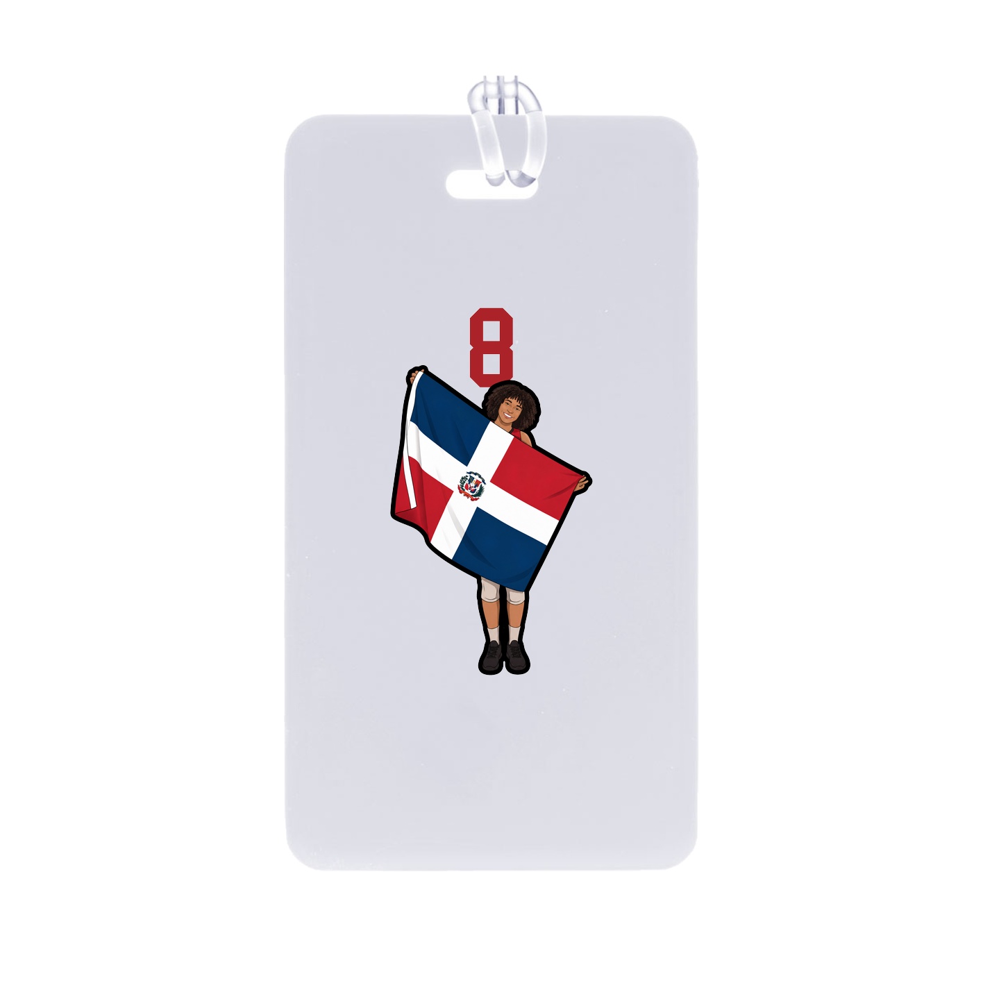 Bag Tag — Number Top in Classic