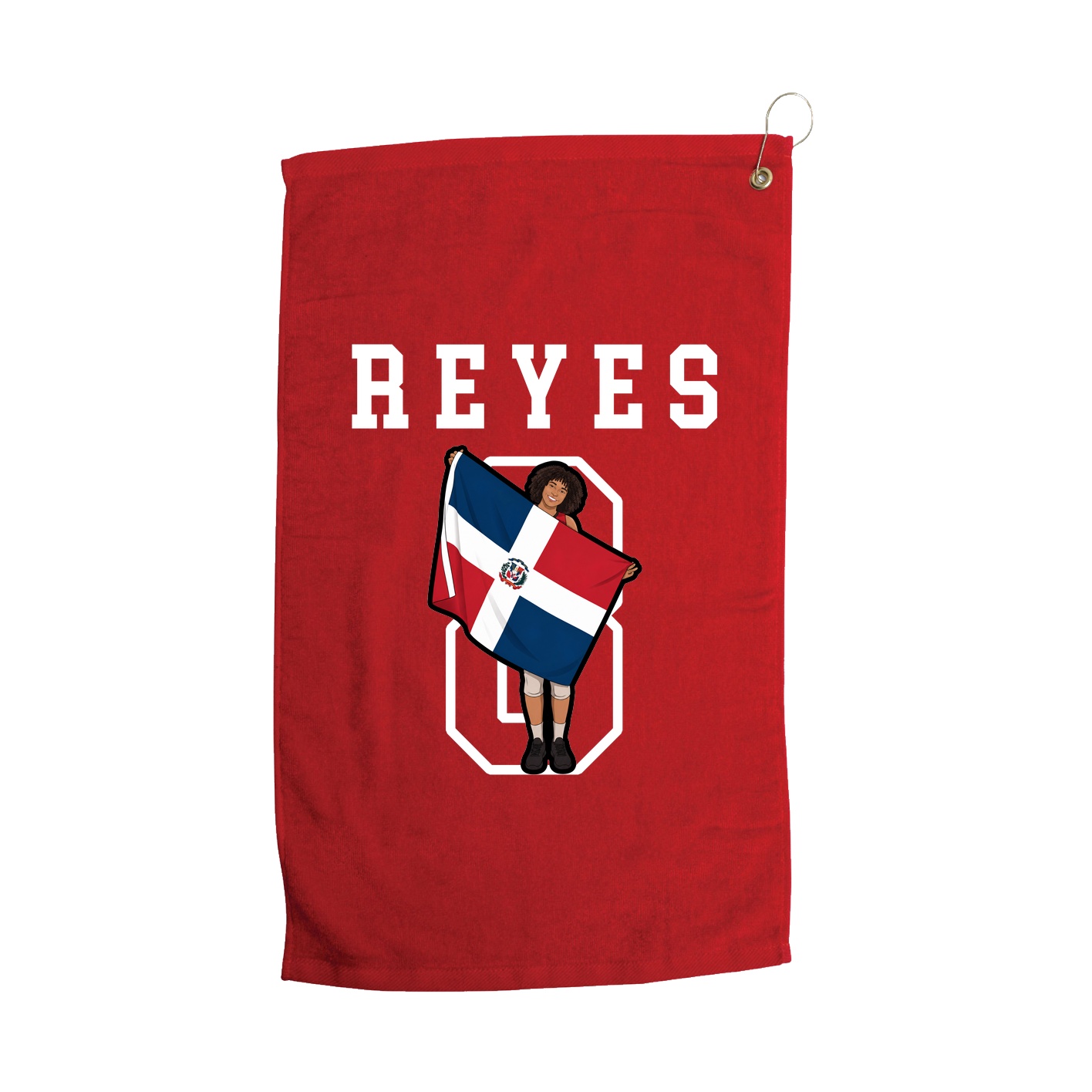 Golf Towel — Shirsey in Red