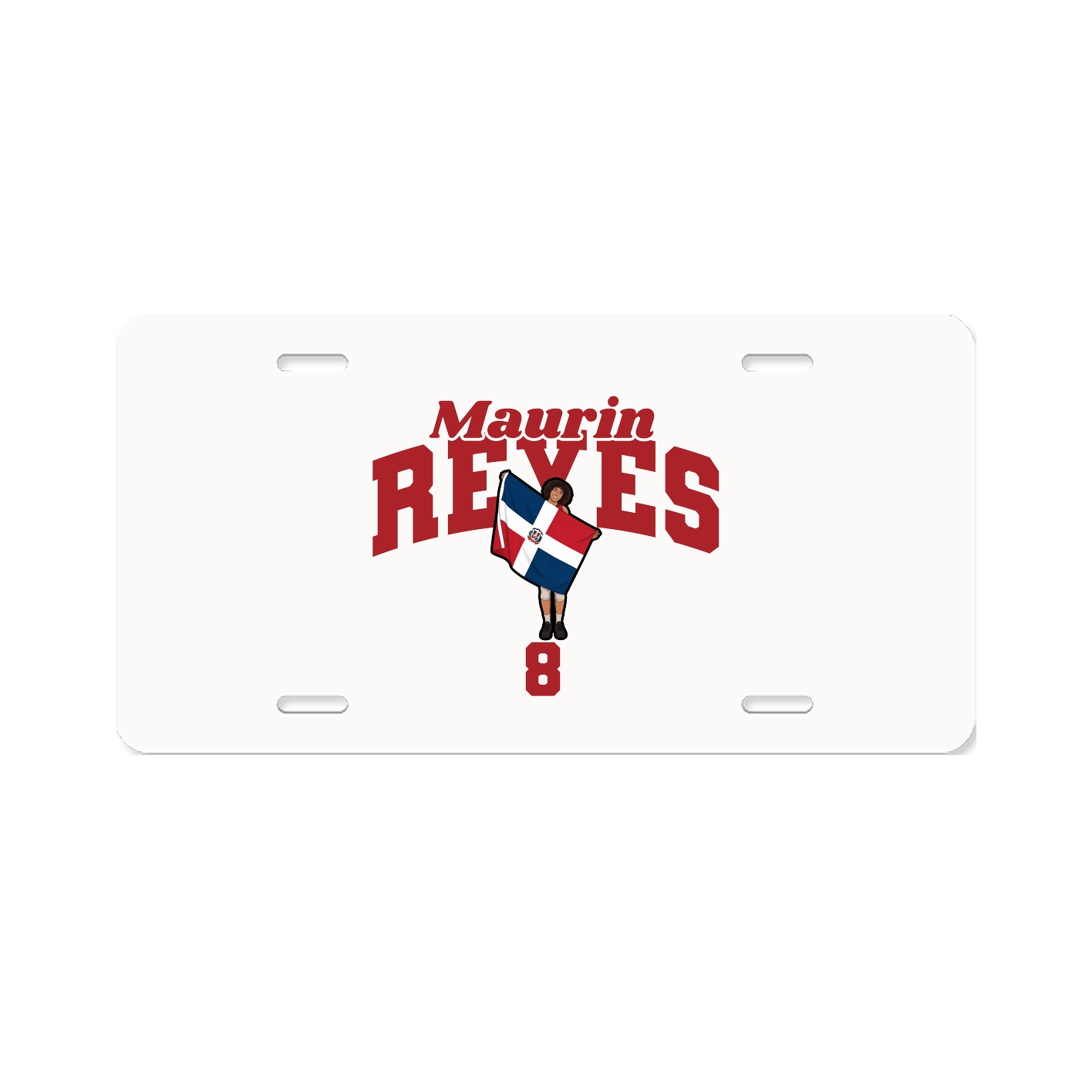 License Plate — Signature Arch in Classic